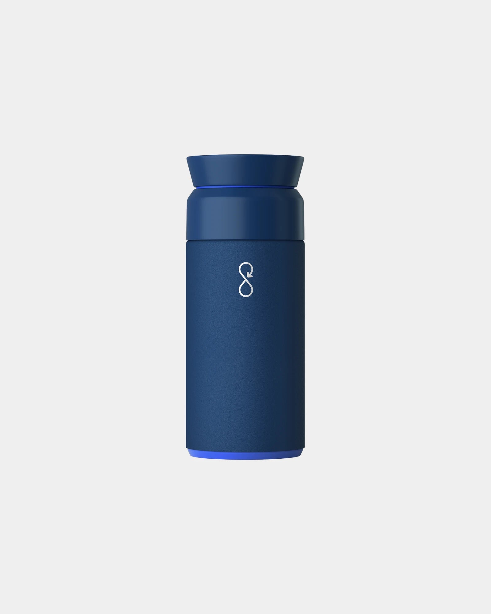 Isolierflasche recycelt Ocean Bottle 350ml personalisierbar zum Personalisieren - Ozeanblau