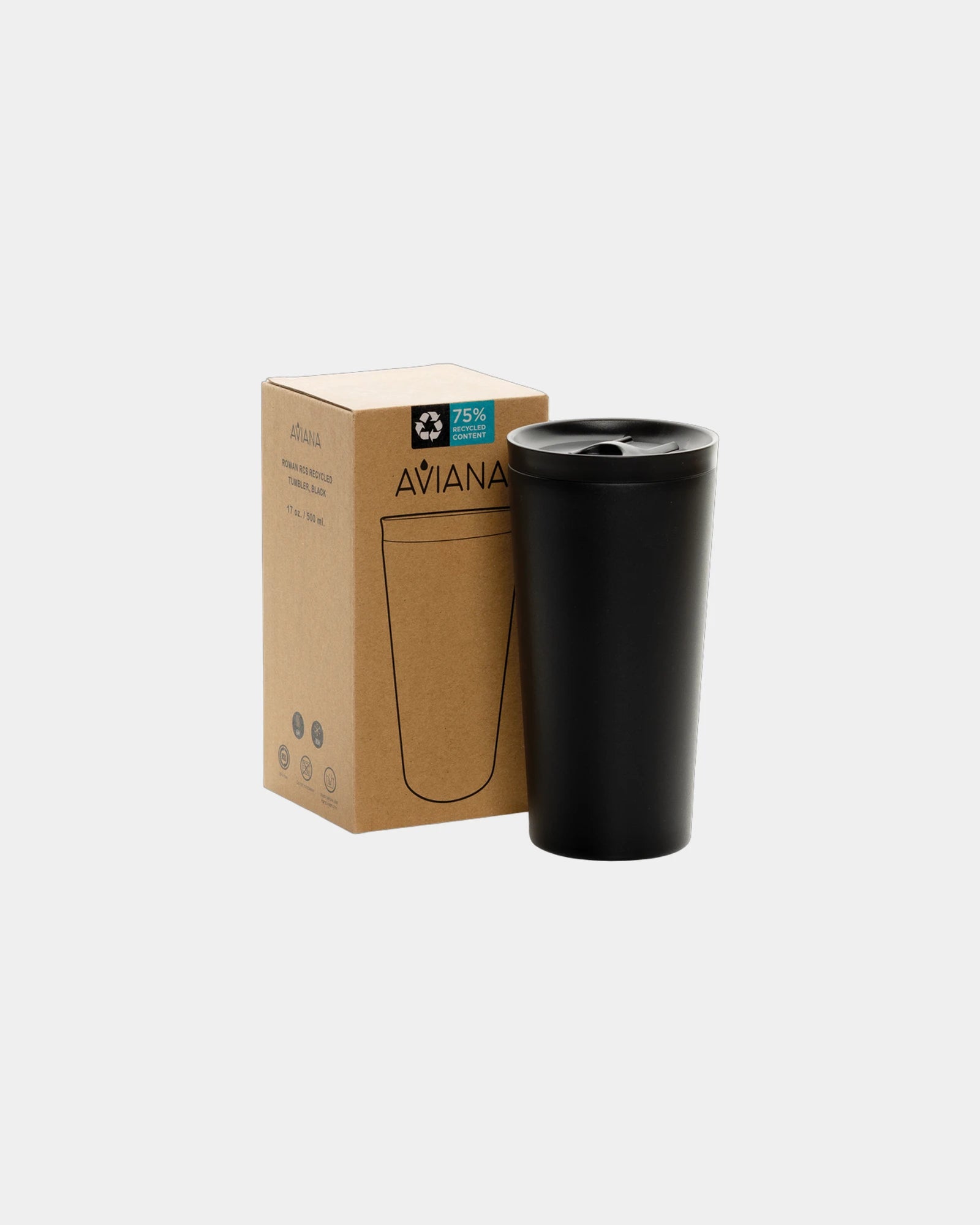 Mug 500ml Edelstahl recycelt Aviana Rowan zum Personalisieren - 2