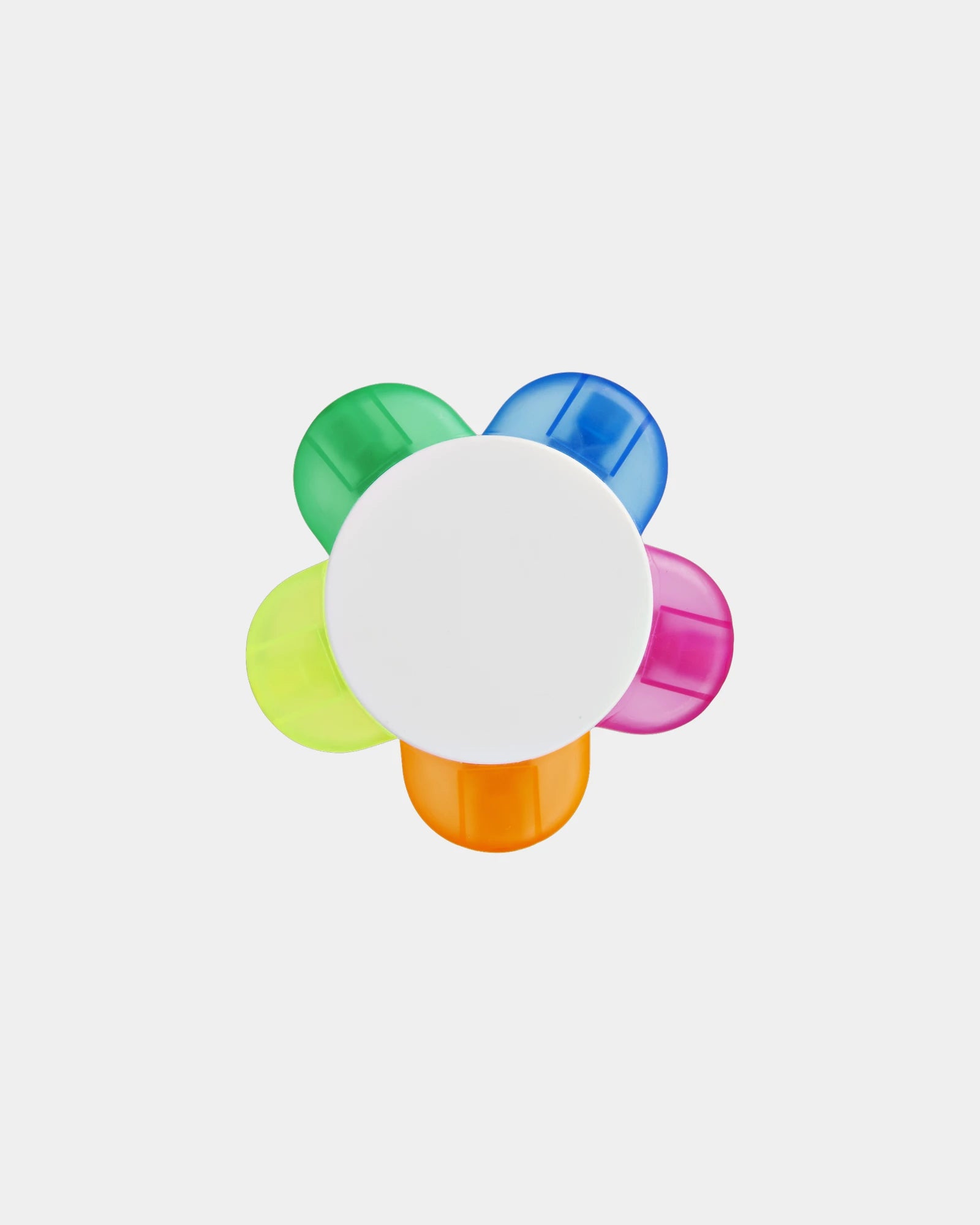 Textmarker Blume 5-teilig zum Personalisieren - 1