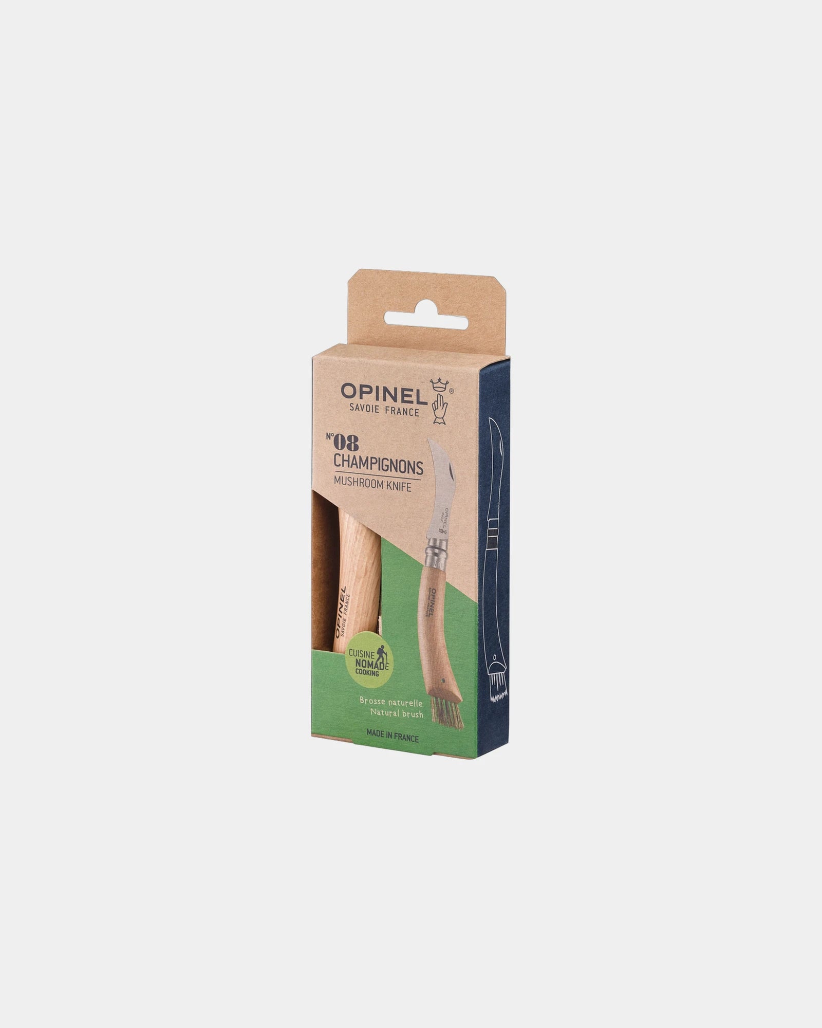 Pilzmesser Edelstahl Opinel N°08 zum Personalisieren - 1