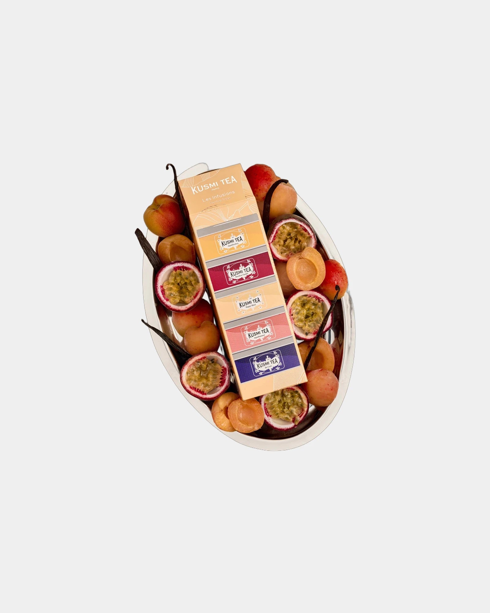 Teeset Kusmi Tea 5 Bio-Infusionen 100g zum Personalisieren - 1