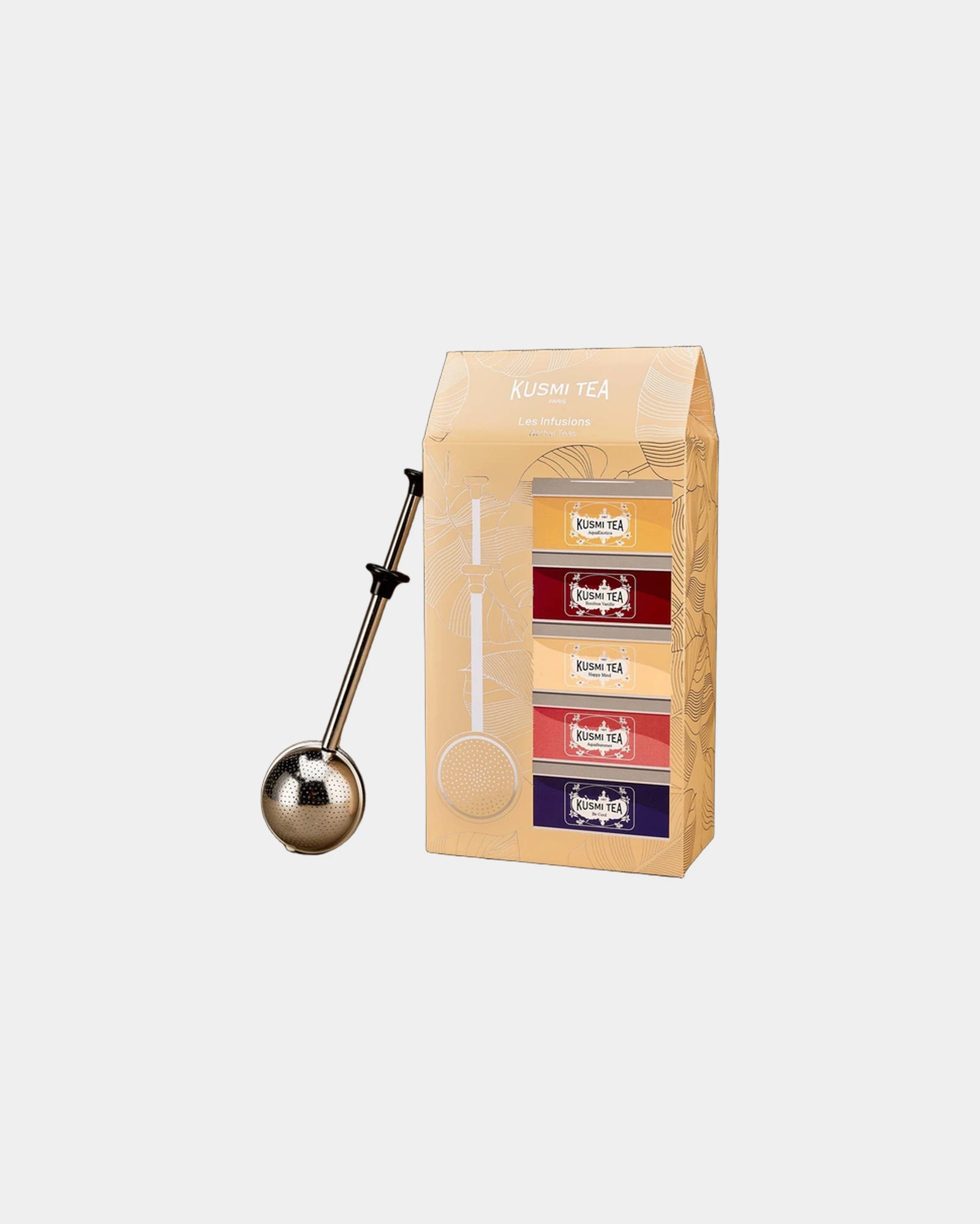 Coffret 5 Bio-Infusionen Kusmi Tea zum Personalisieren - 1