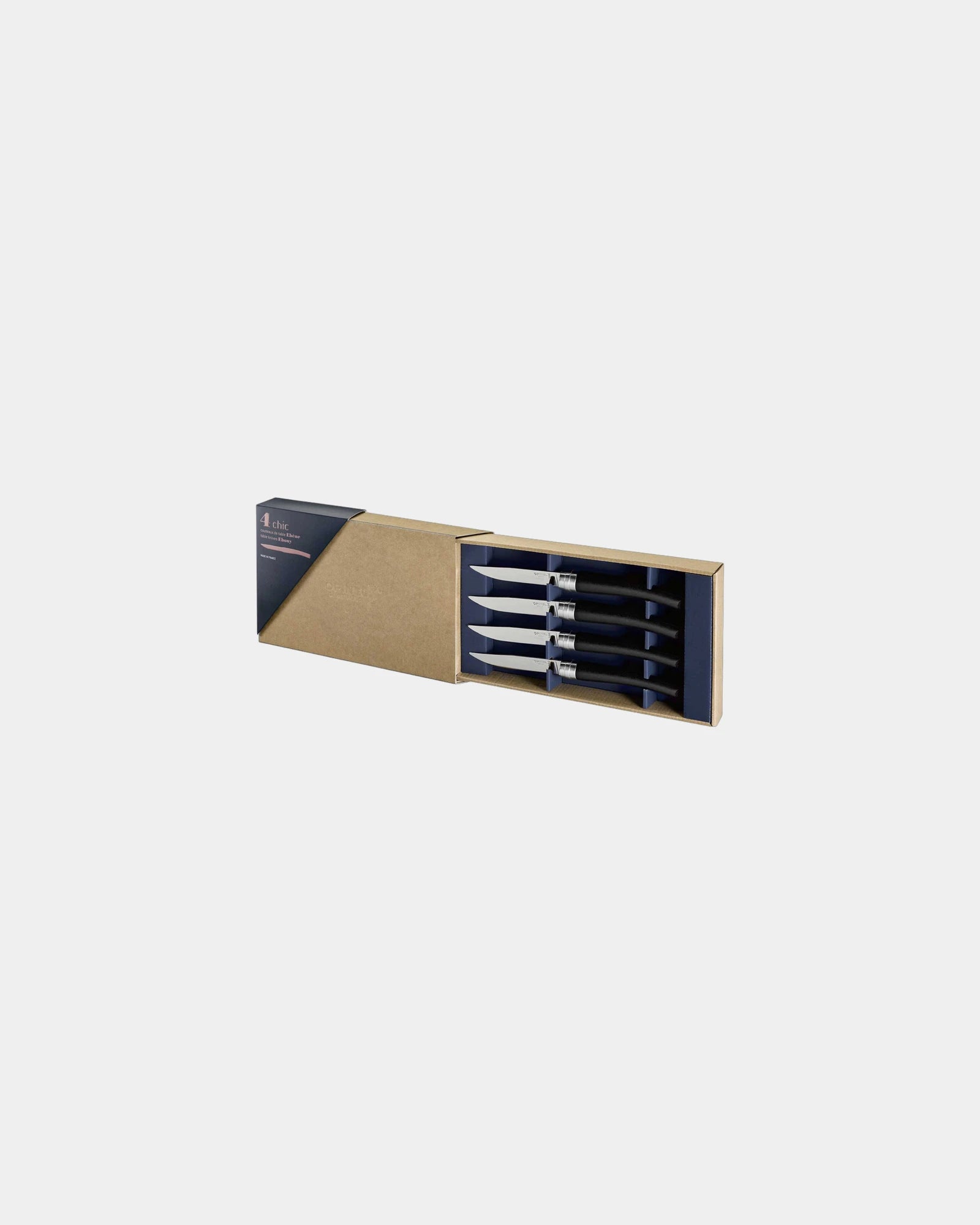 Tischmesser Edelstahl Opinel Facette 10 cm zum Personalisieren - 2