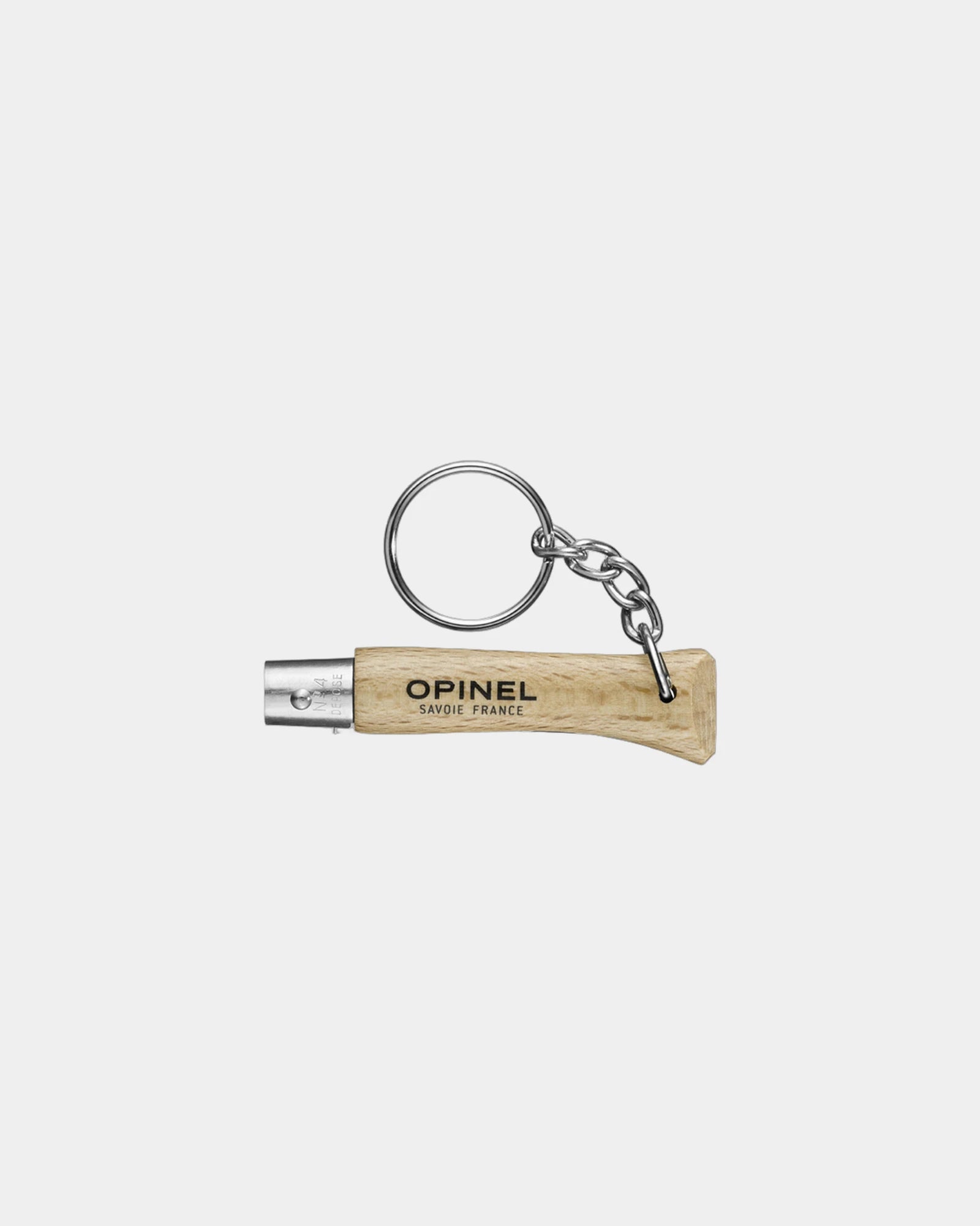 Schlüsselanhänger Edelstahl Opinel N°04 zum Personalisieren - 1