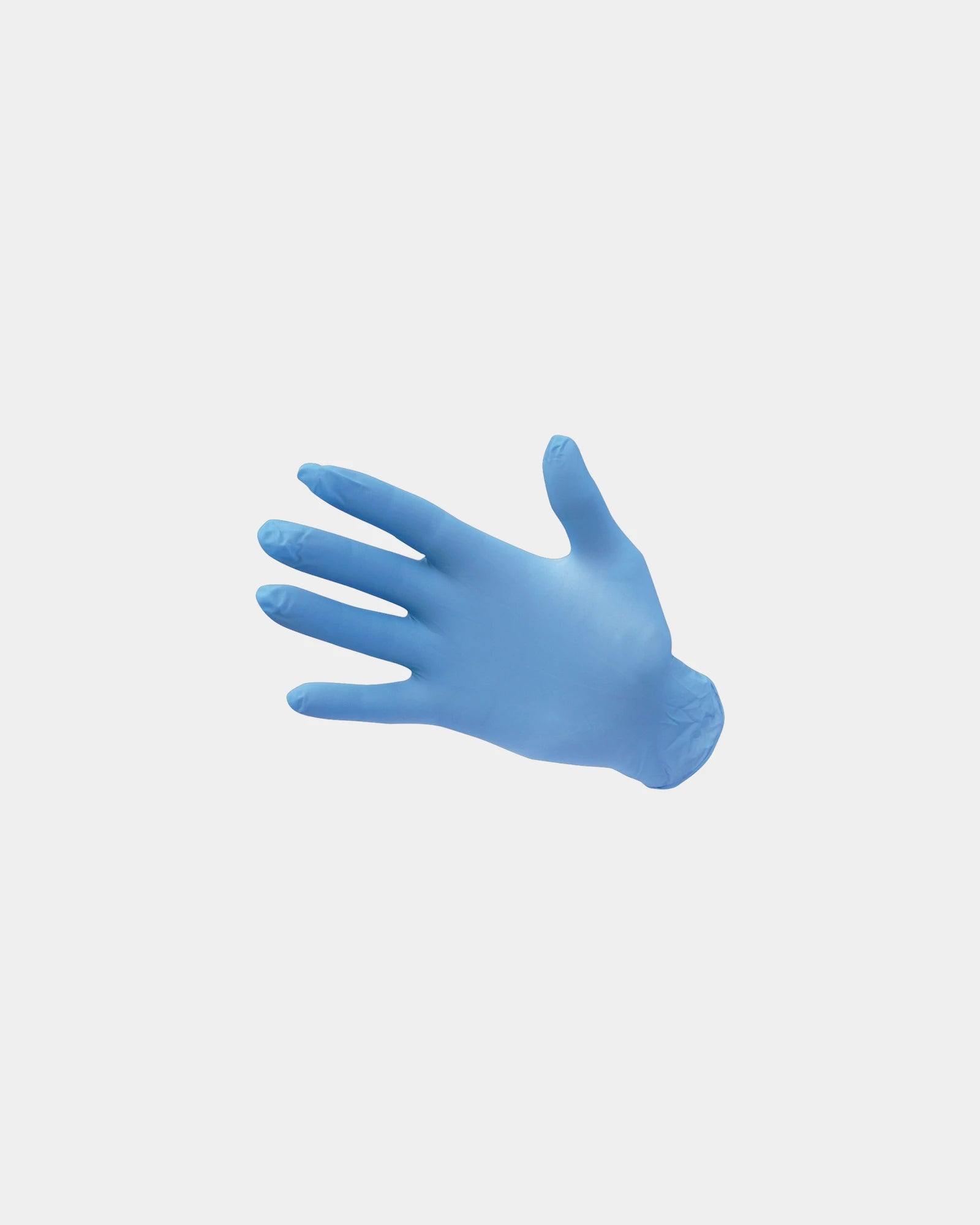 Unpudrierte Nitrilhandschuhe zum Personalisieren - Blau