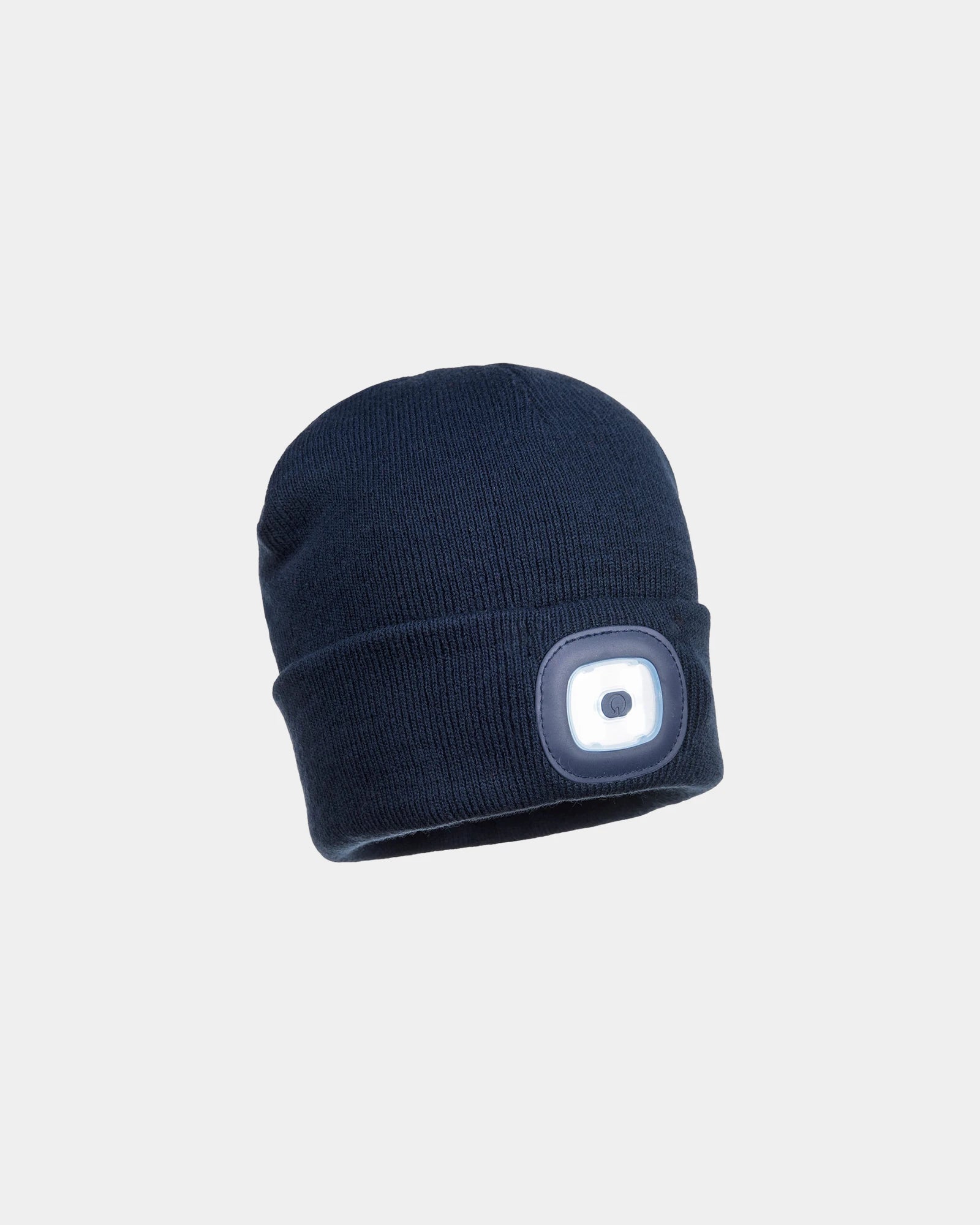 Mütze Junior mit abnehmbarer LED zum Personalisieren - Marineblau