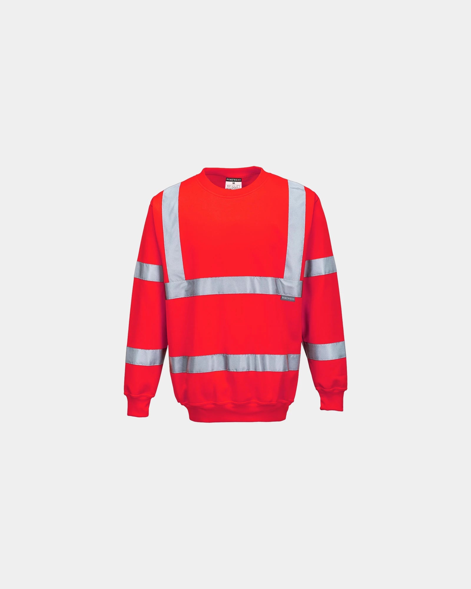 Sweatshirt Polyester Baumwolle Portwest zum Personalisieren - Dunkelblau