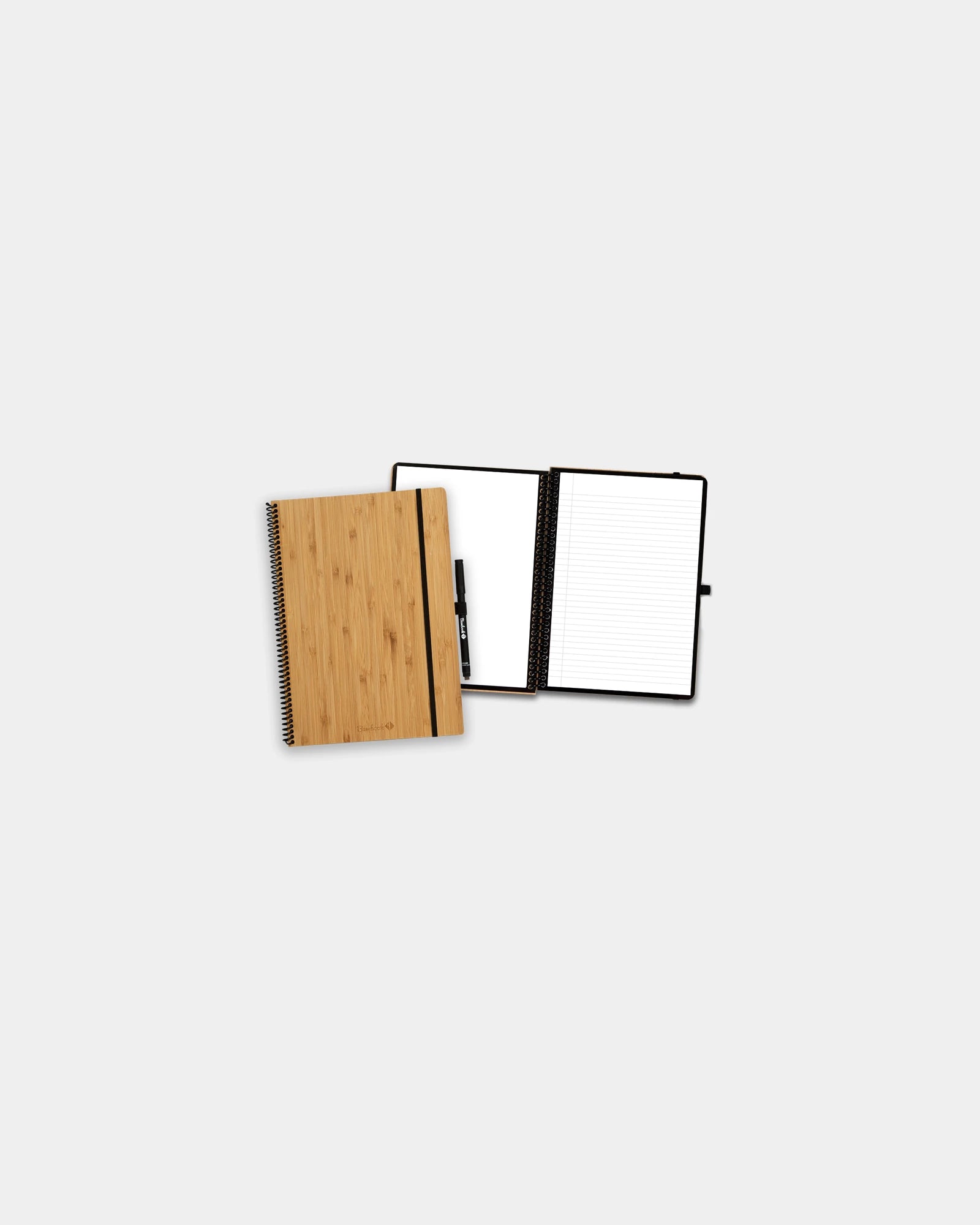 Notizbuch Bambook A4 mit Bambusdeckel zum Personalisieren - 1