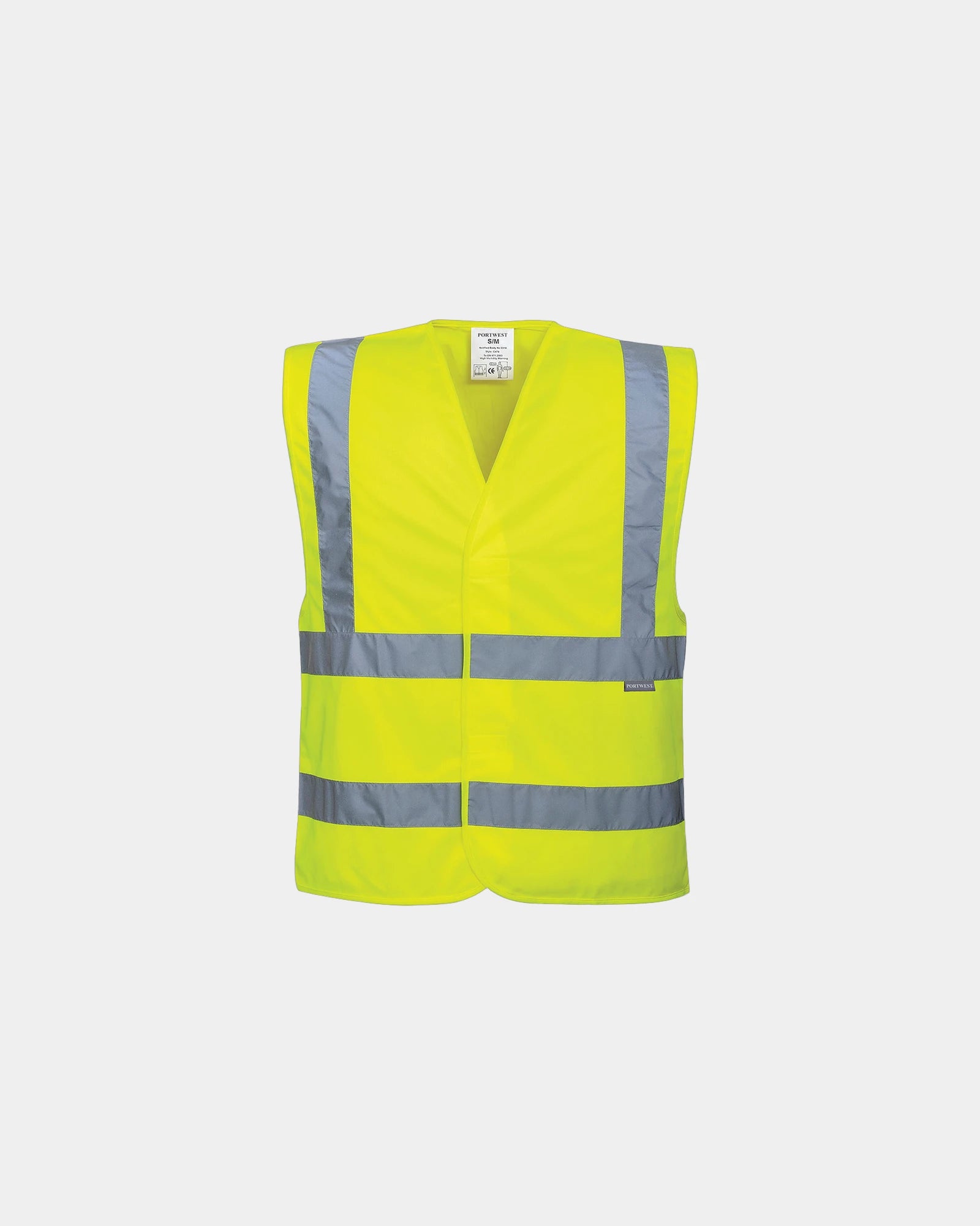 Gilet Hi-Vis Baudrier zum Personalisieren - Gelb
