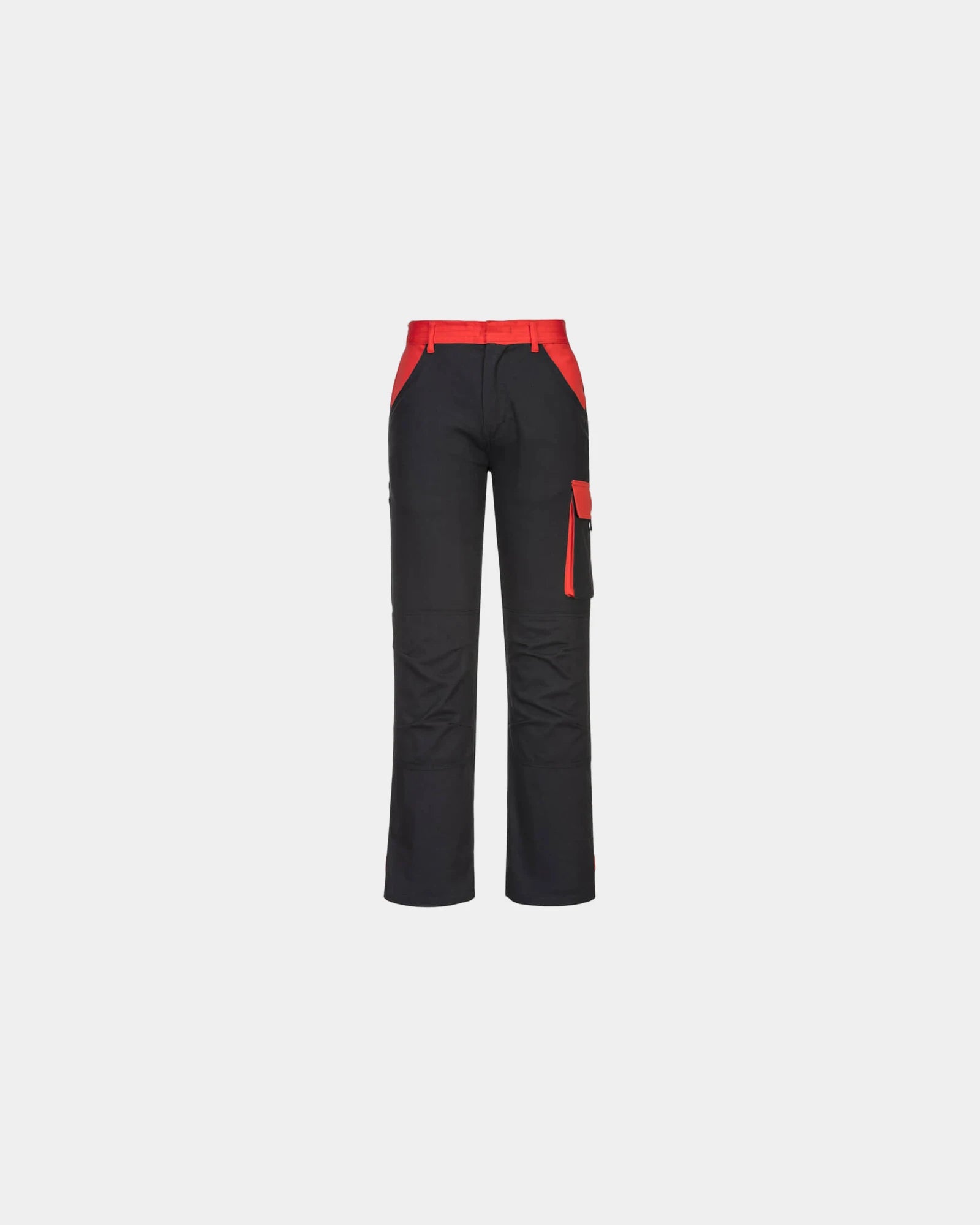 Pantalon Baumwolle Kingsmill Portwest Poznan zum Personalisieren - Schwarz-Himmelblau