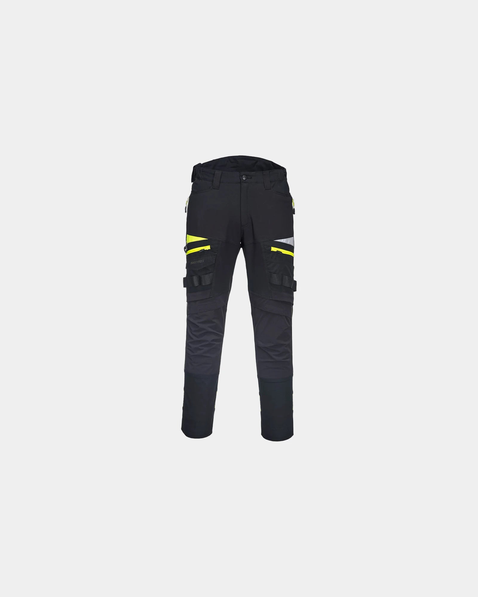 Arbeitshose DX4 4X Stretch zum Personalisieren - Schwarz-Himmelblau