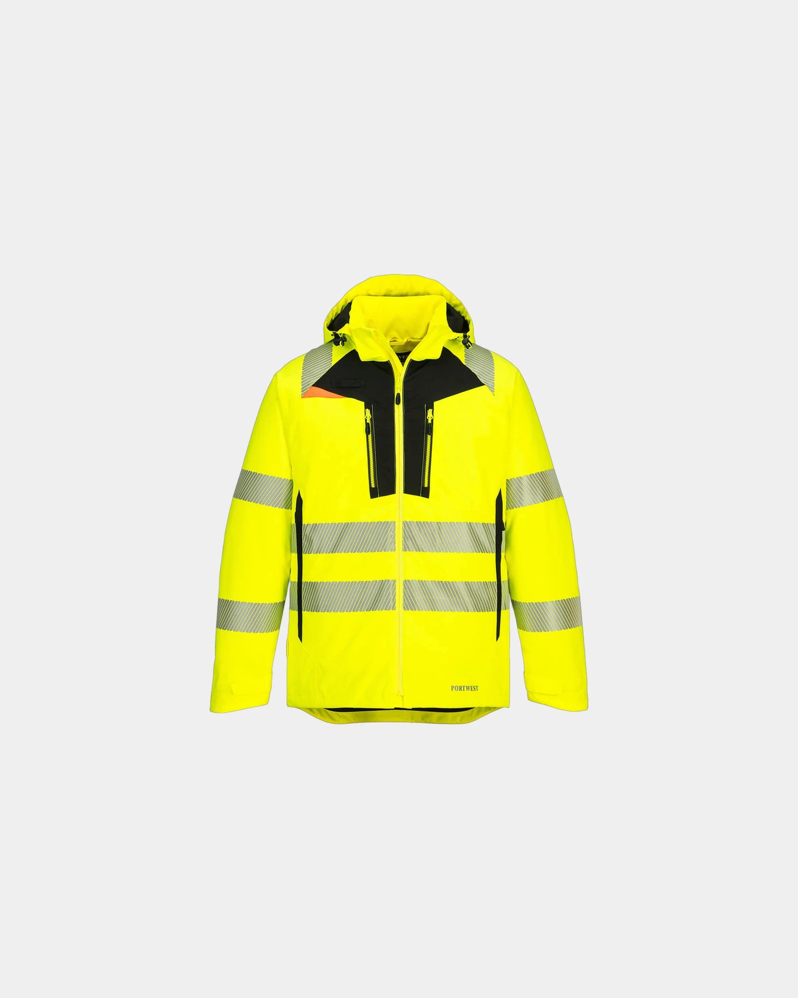Parka HV DX4 Portwest zum Personalisieren - Gelb-Schwarz