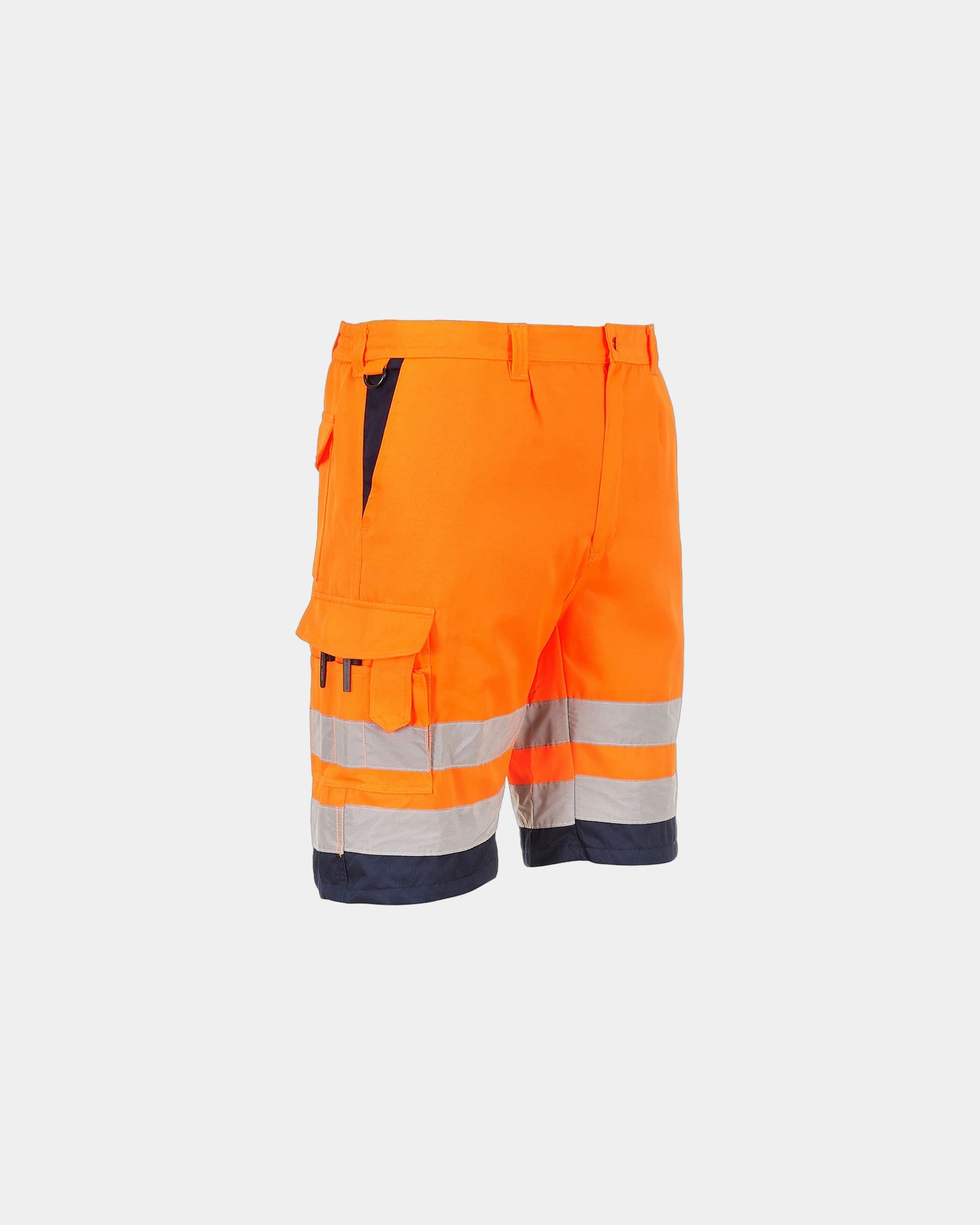 Bermuda HiVis Poly-Baumwolle für warme Tage zum Personalisieren - Orange