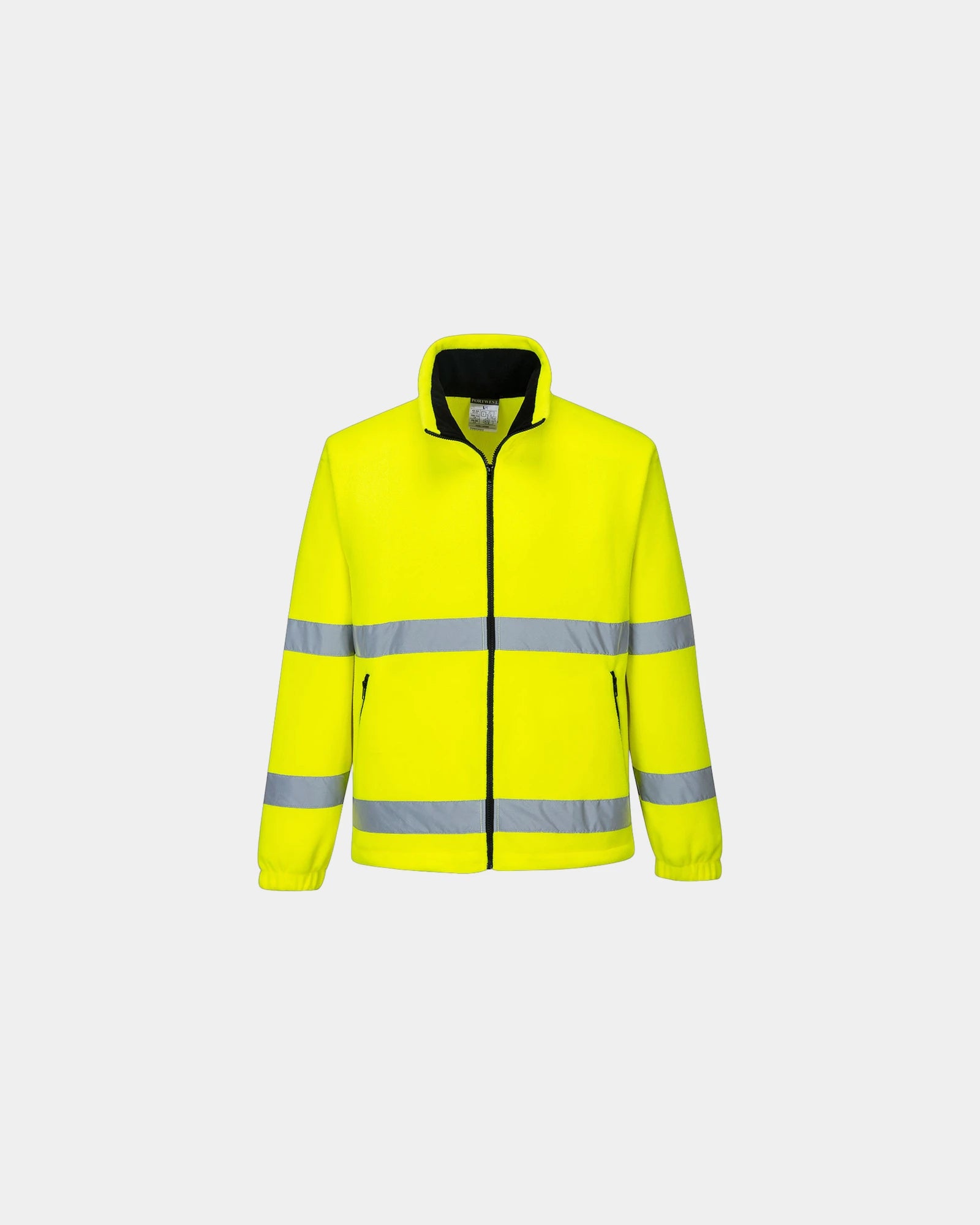 Fleecejacke Hi-Vis Essential zum Personalisieren - Gelb