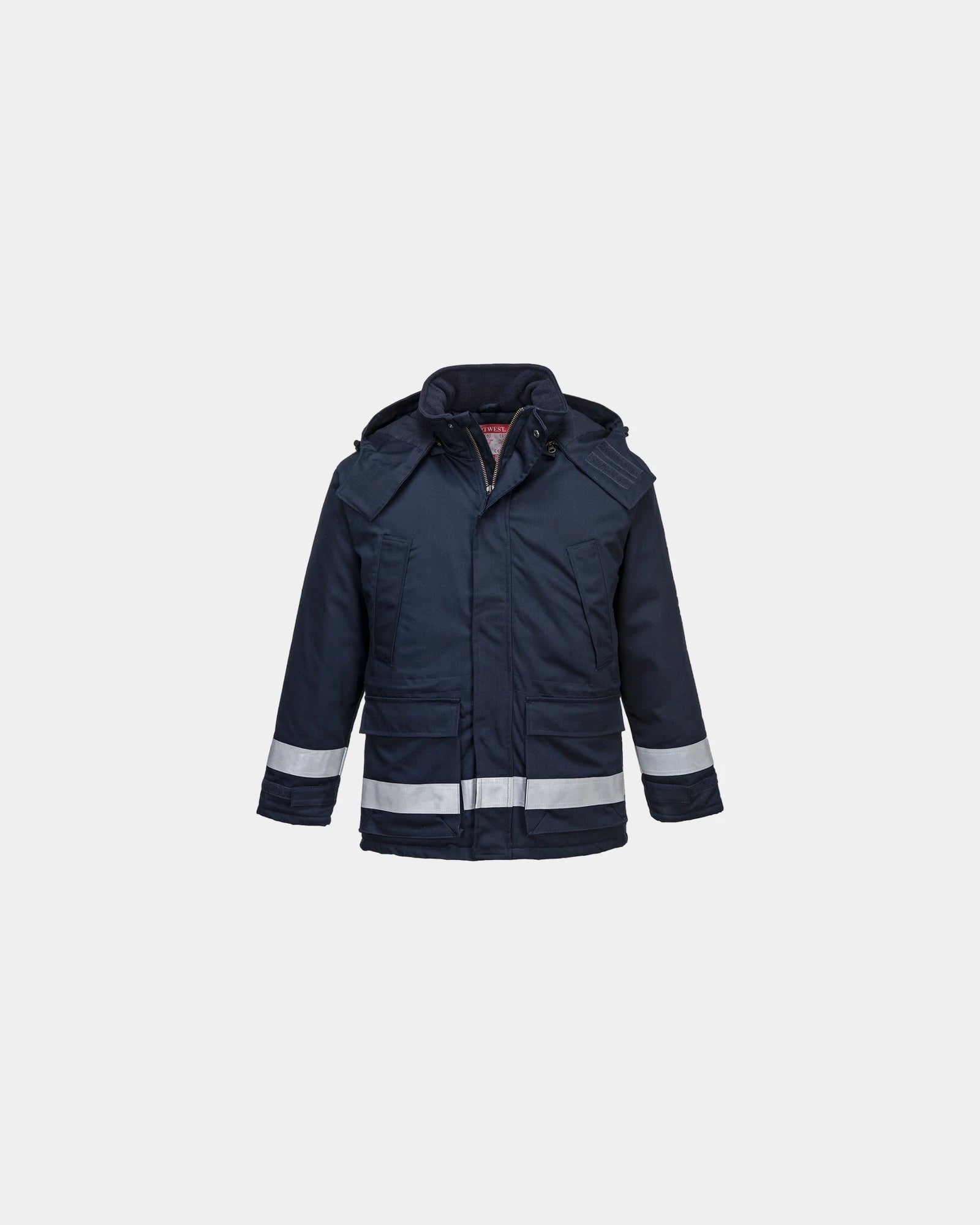 Parka Hiver FR Anti-Statique zum Personalisieren - Marineblau