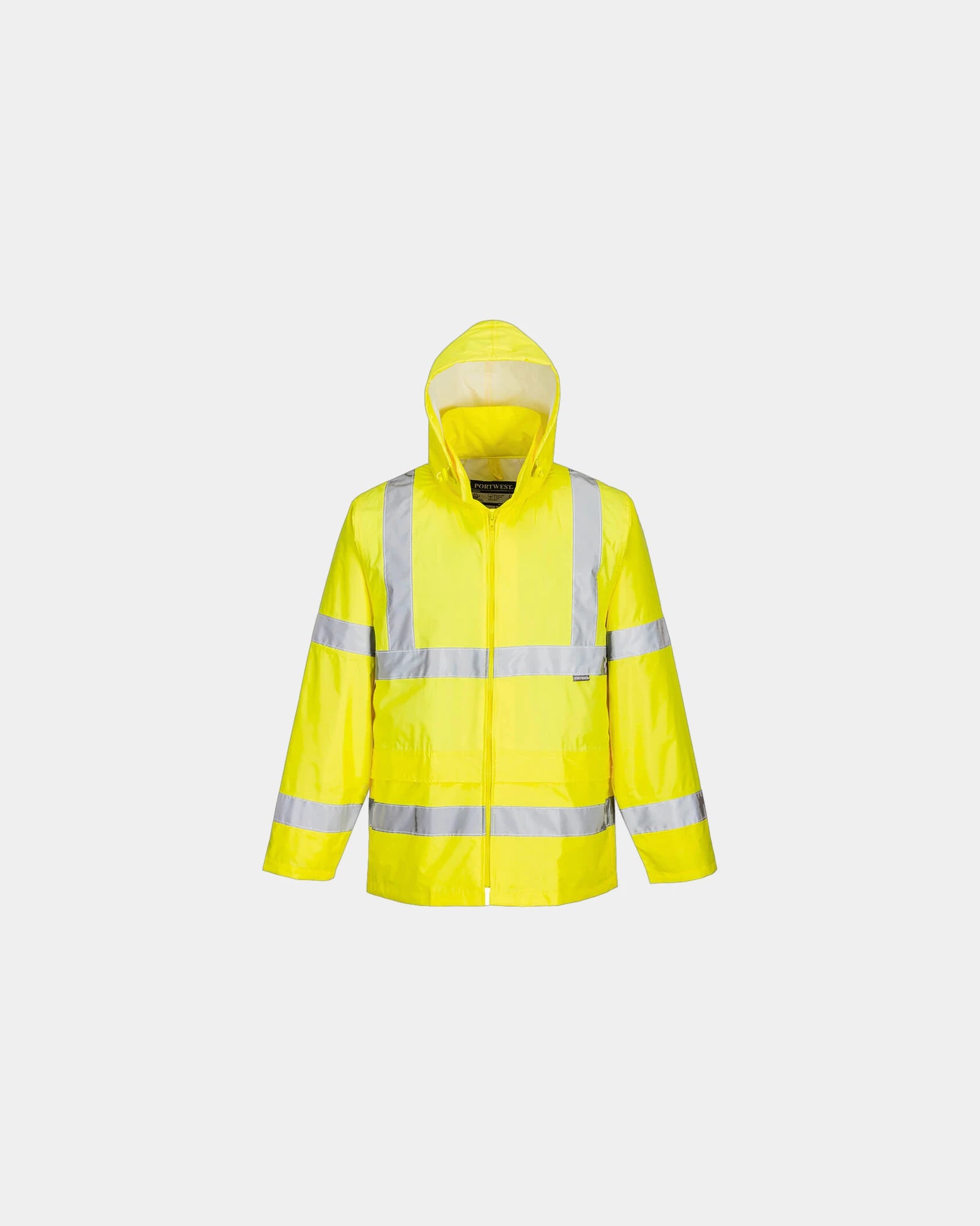 Regenjacke Hi-Vis wasserdicht zum Personalisieren - Gelb