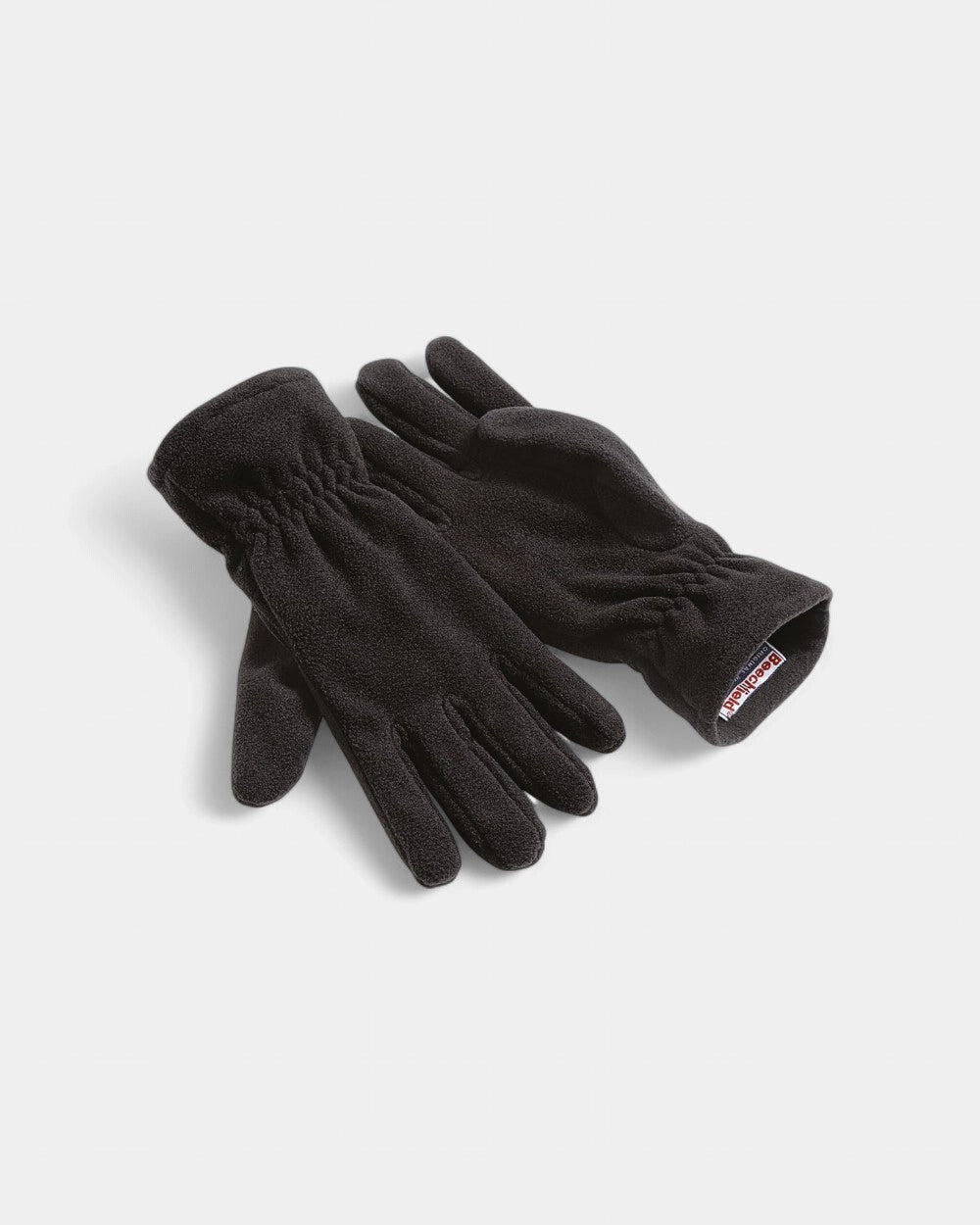 Unisex-Softshell-Handschuhe zum Personalisieren - Schwarz