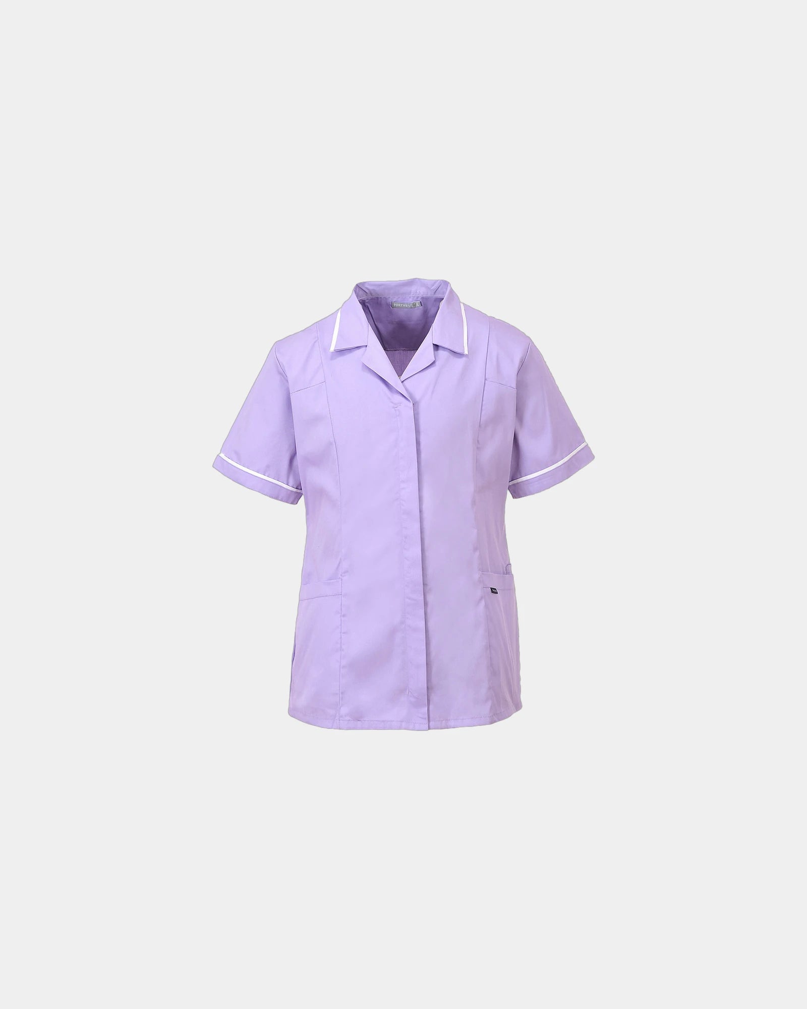 Tunika Polycotton zum Personalisieren - Aubergine