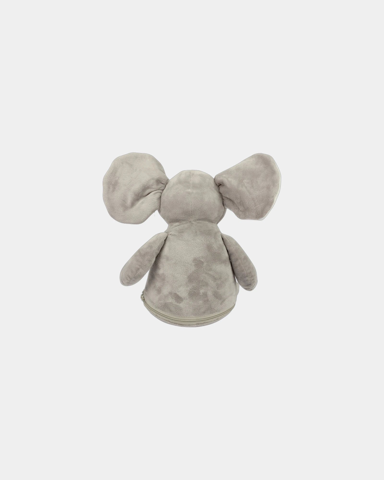 Kuscheltier Elefant mit Reißverschluss zum Personalisieren - 1