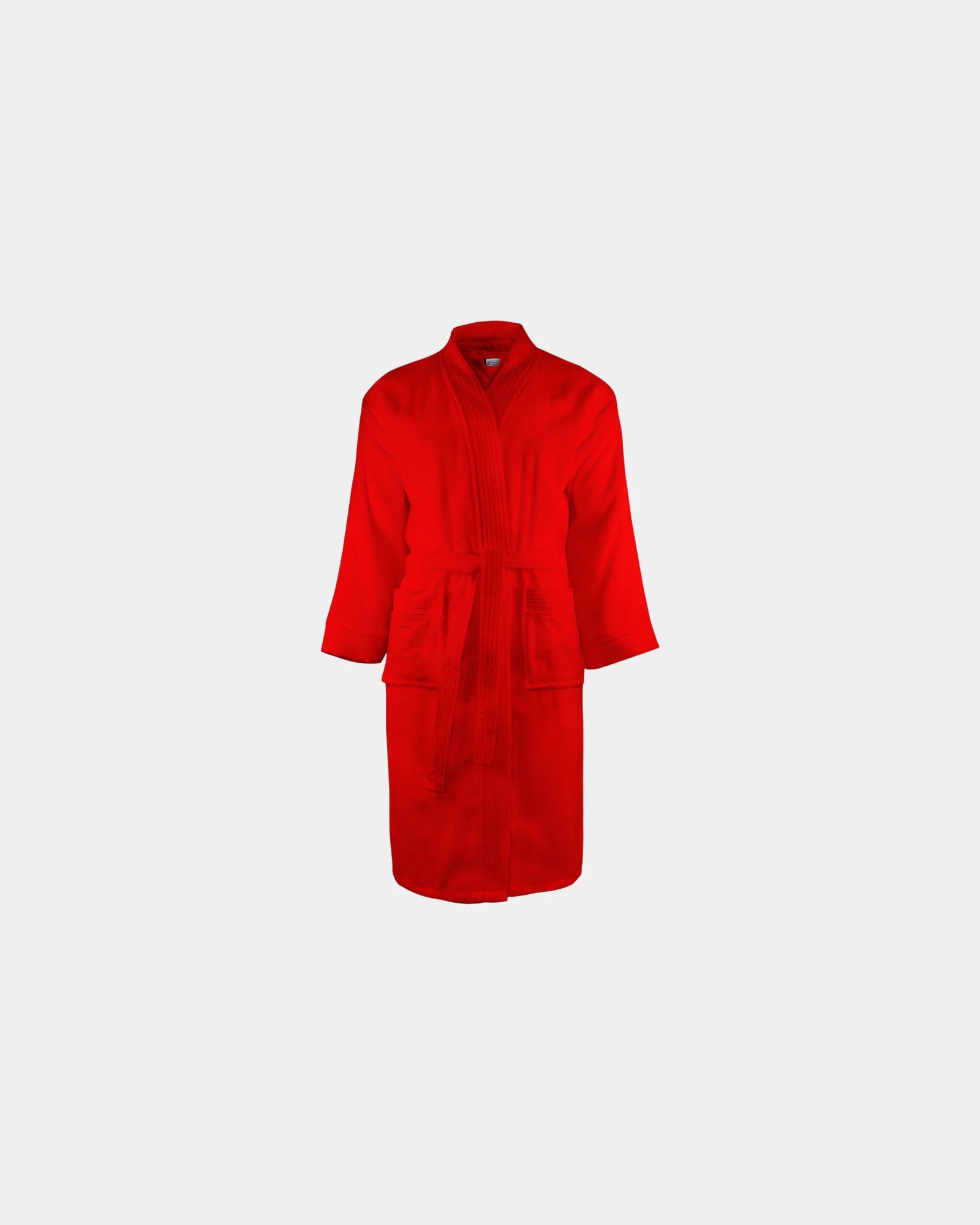 Bademantel Baumwolle 340 g/m² Classic zum Personalisieren - Rot