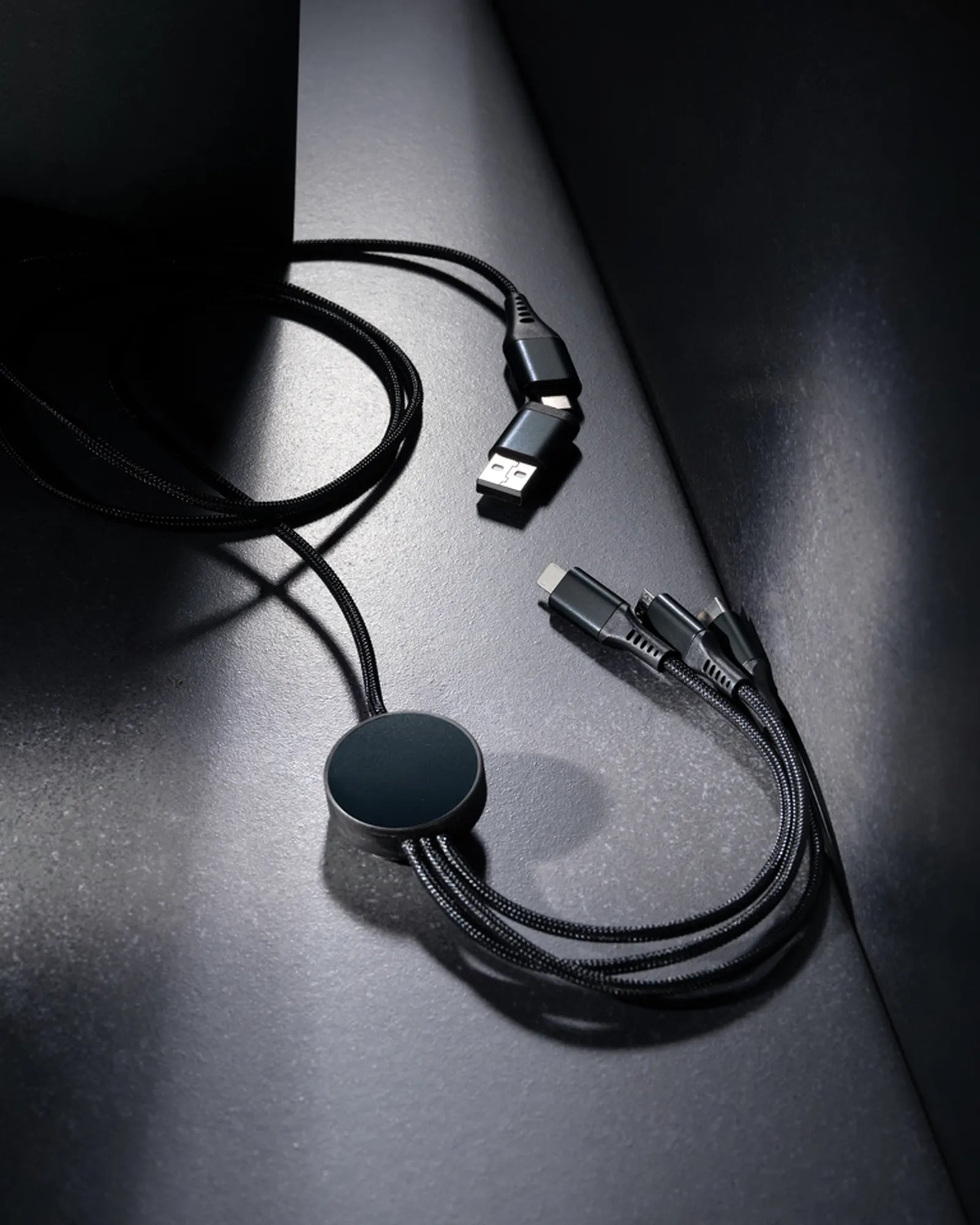 Kabel 60W 120cm 6-in-1 aus recyceltem Aluminium zum Personalisieren - 5