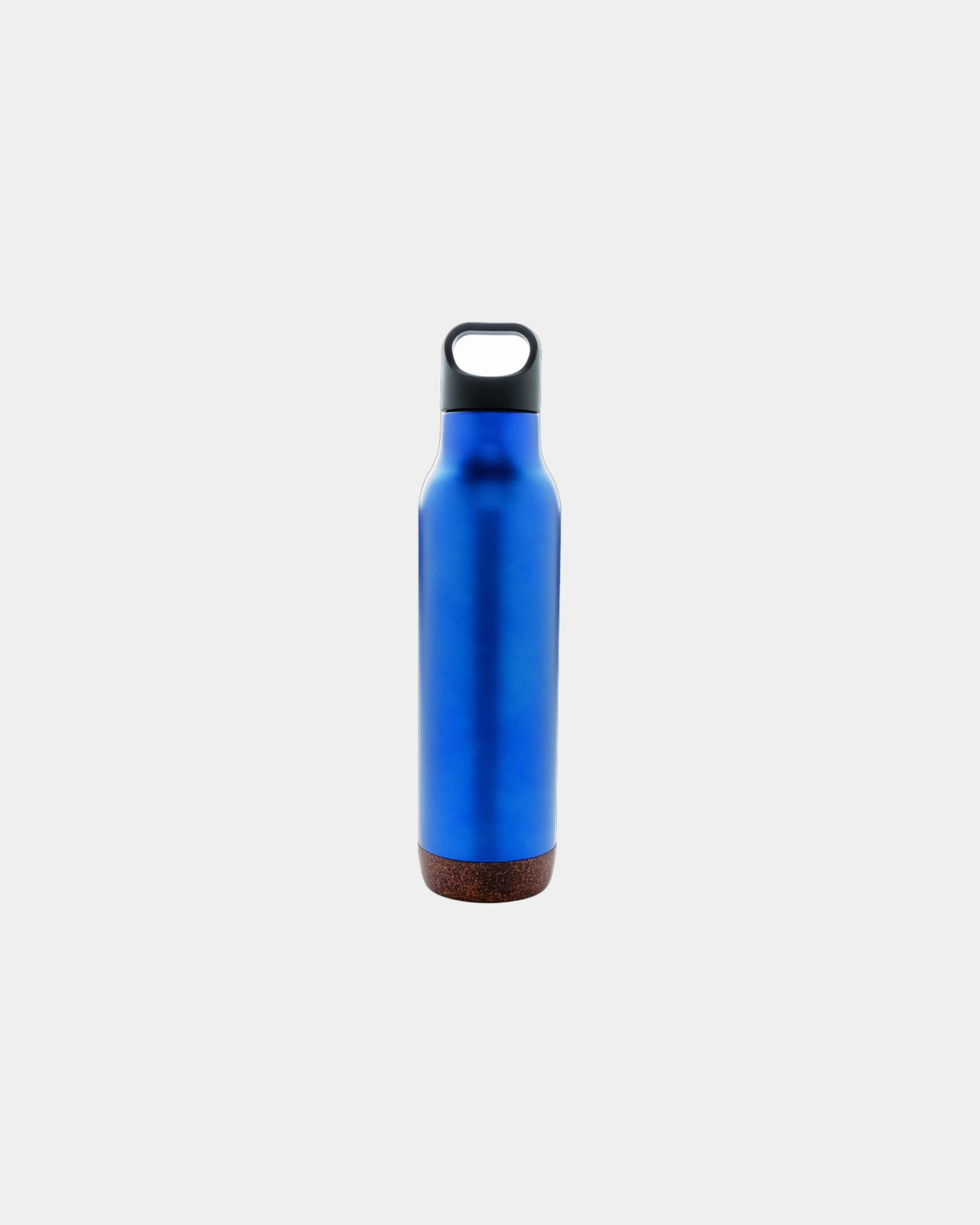 Isolierflasche Edelstahl 600ml mit Kork-Finish zum Personalisieren - 1