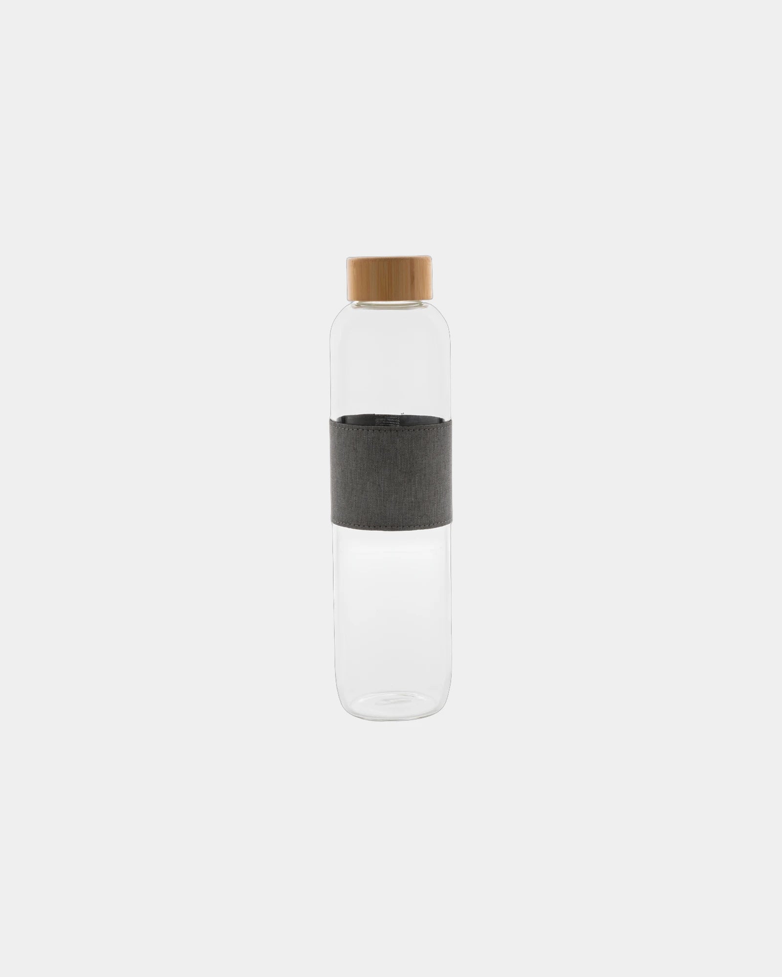 Trinkflasche Glas mit Bambusdeckel 750ml zum Personalisieren - 1