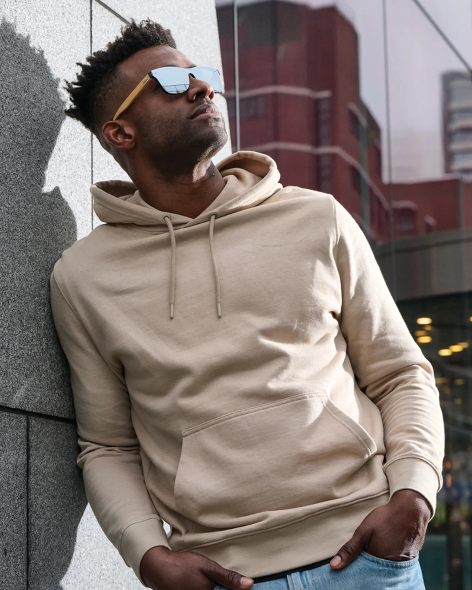 Sonnenbrille recycelt RCS Bambus zum Personalisieren - 6