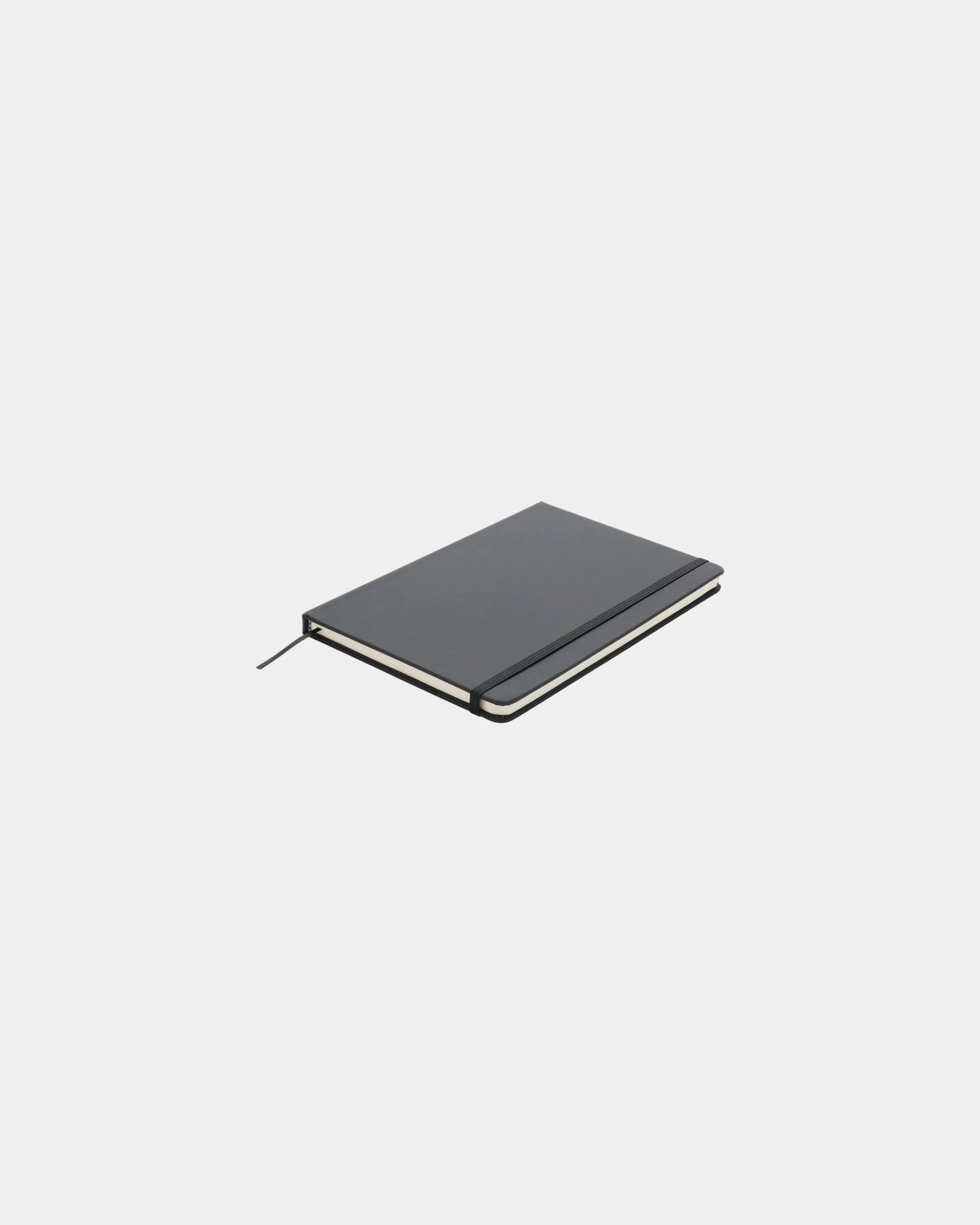 Notizbuch PU A5 schwarz zum Personalisieren - 1