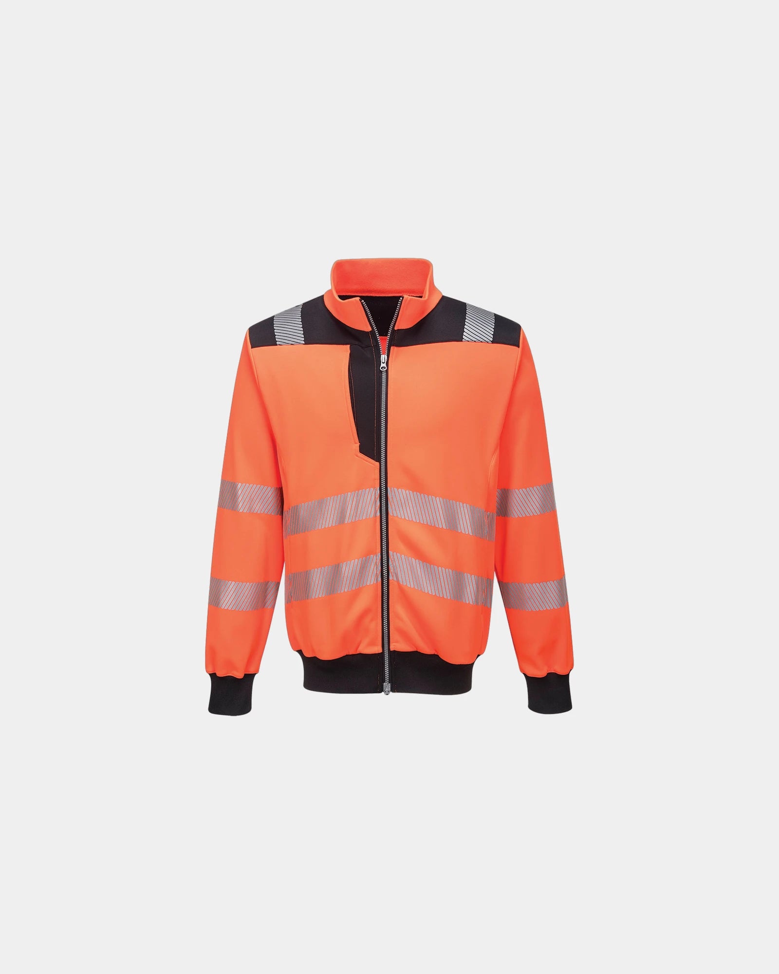 Sweatshirt Polyester Baumwolle Portwest zum Personalisieren - Orange