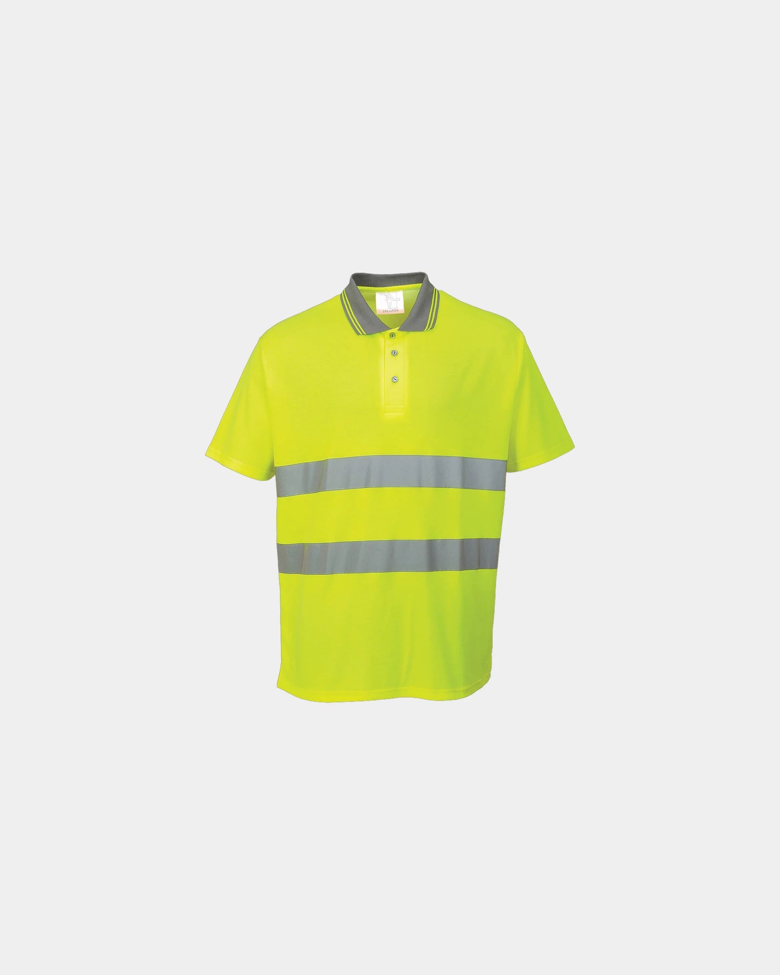 Poloshirt Comfort Polyester Portwest HI-Cool zum Personalisieren - Gelb