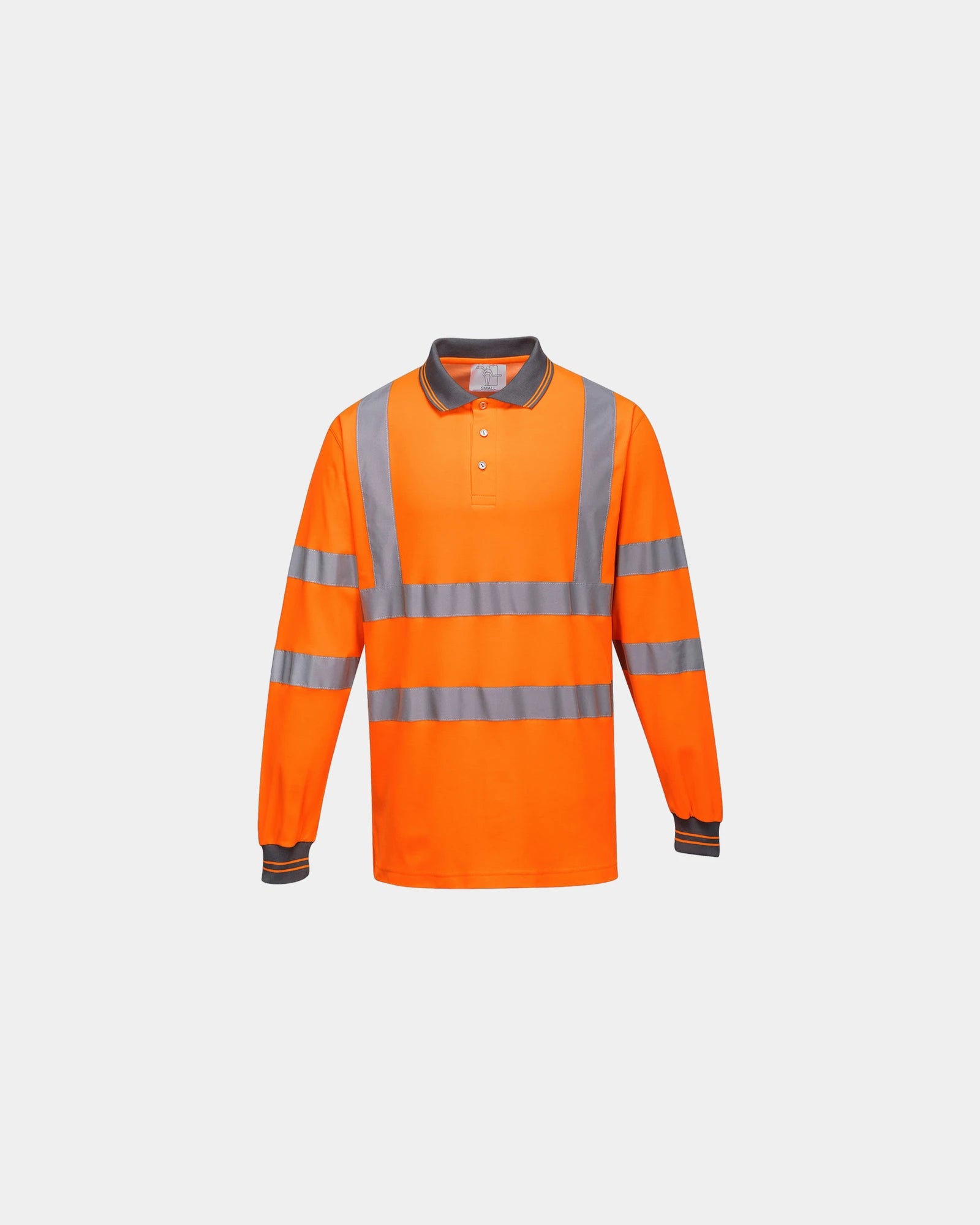 Poloshirt Baumwolle Portwest zum Personalisieren - Orange