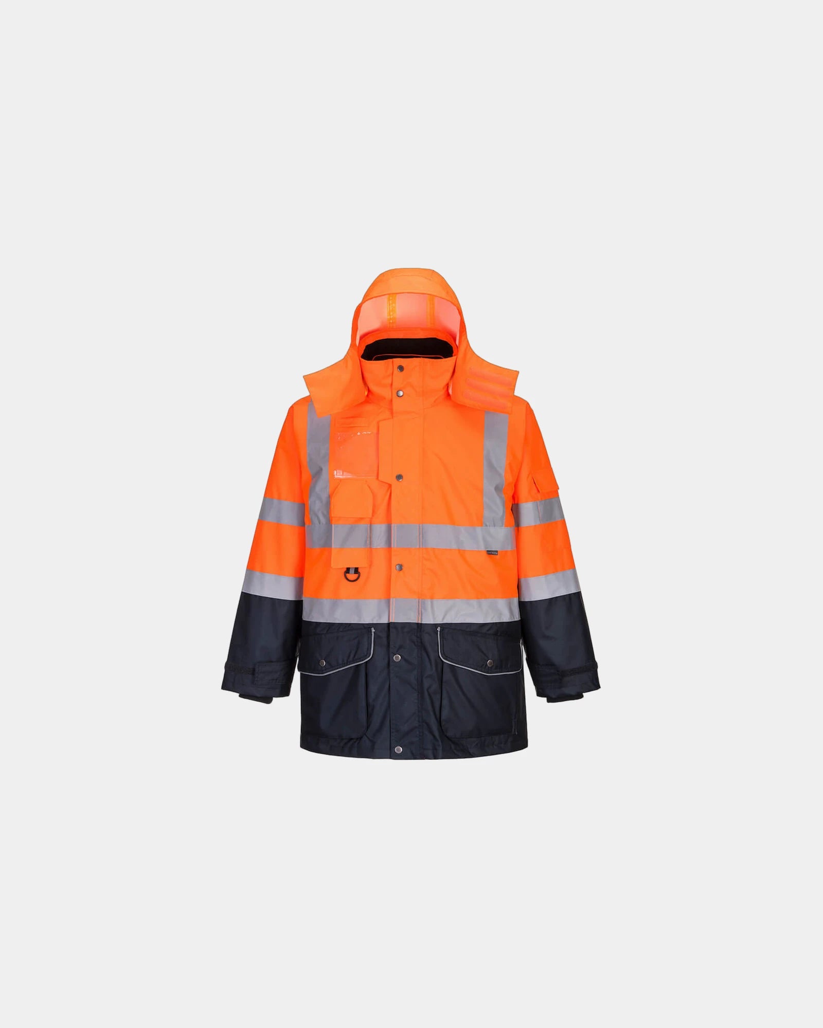 Parka Hi-Vis Trafic Kontrast zum Personalisieren - Orange