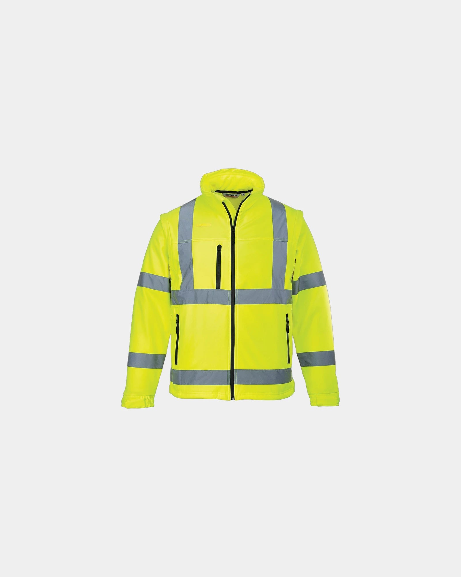 Blouson HiVis Softshell Portwest zum Personalisieren - Gelb