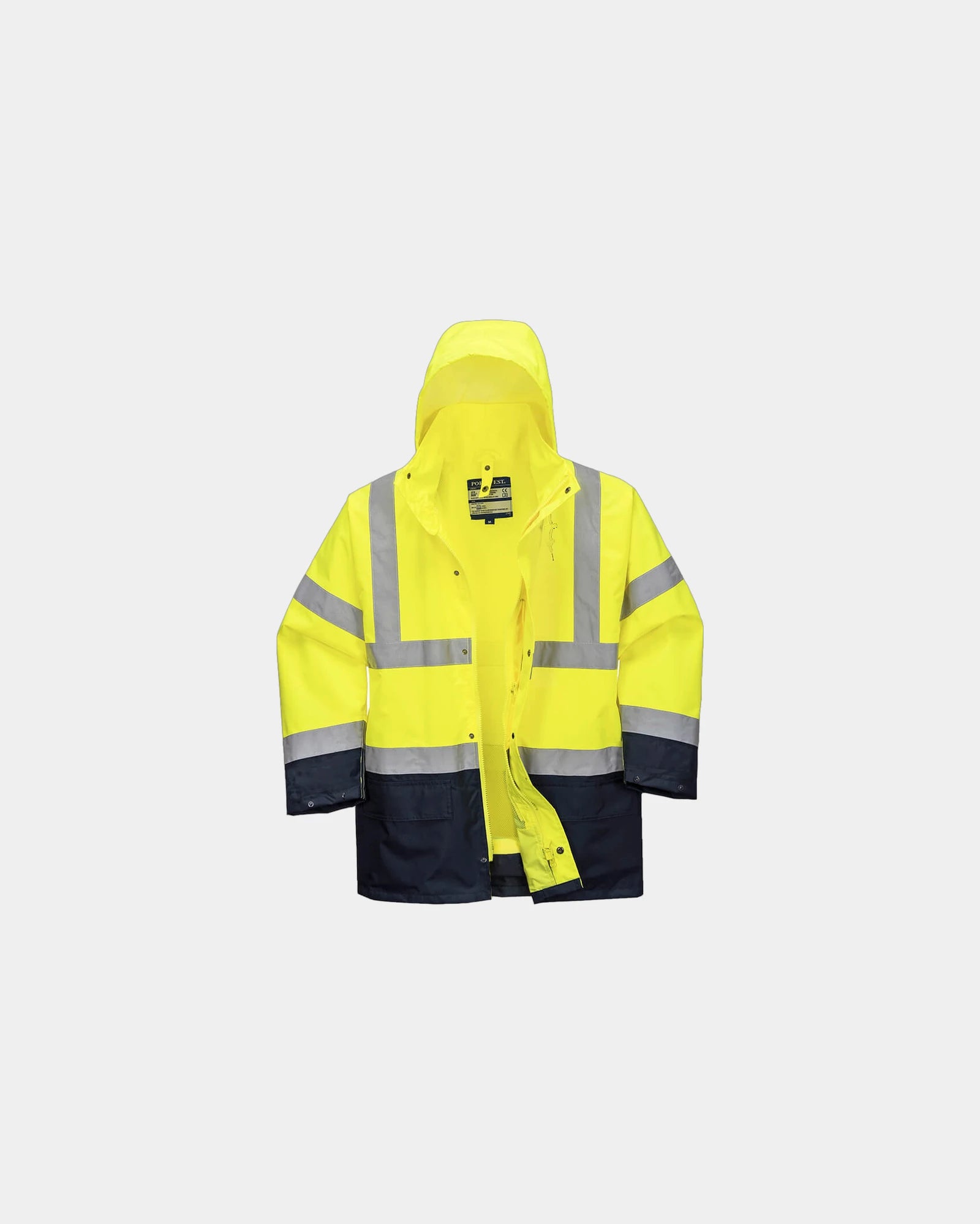 Parka 5 in 1 Essentiel zum Personalisieren - Gelb-Marineblau