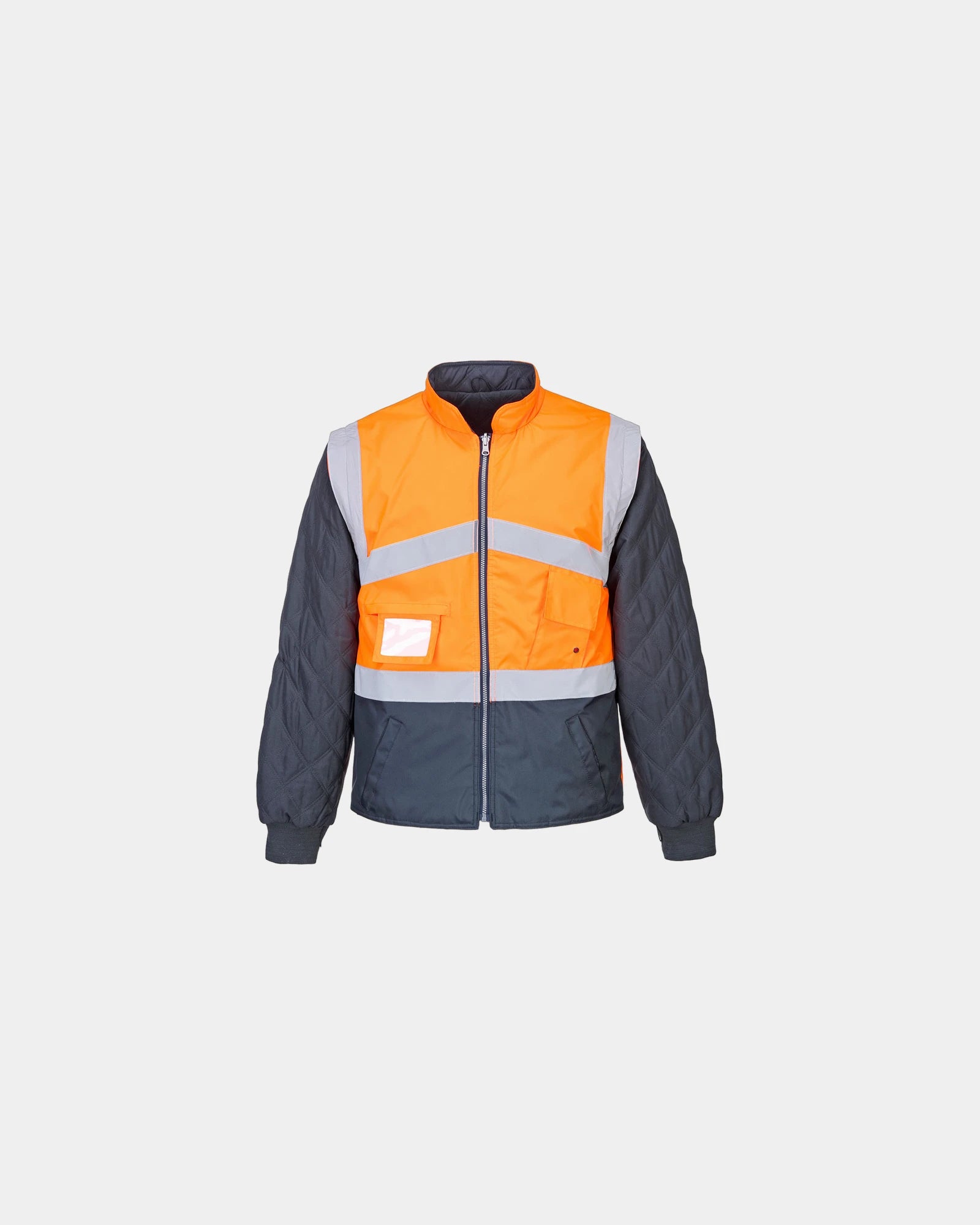 Gilet Hivis Bicolore zum Personalisieren - Orange