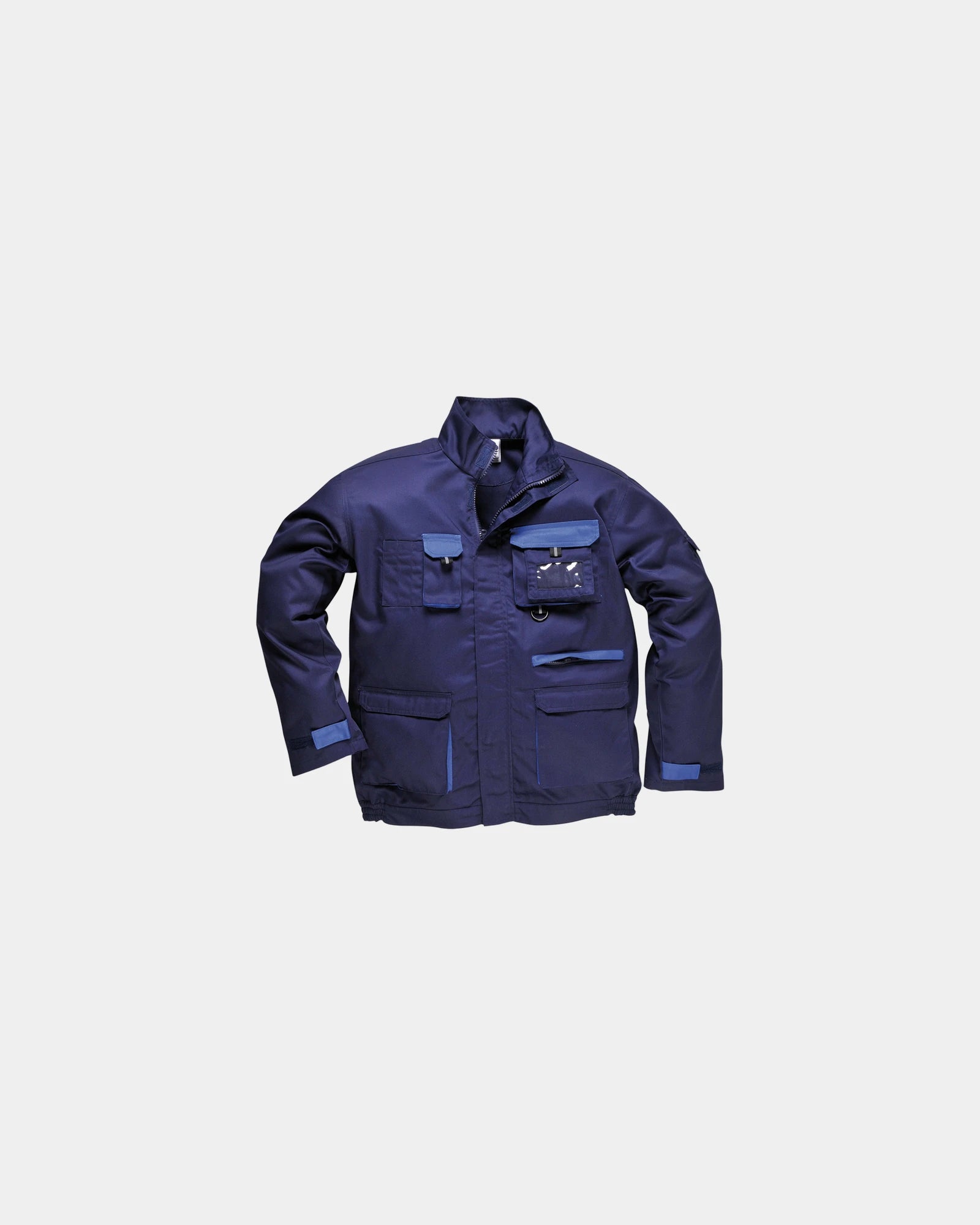 Blouson Texo Contrast zum Personalisieren - Marineblau