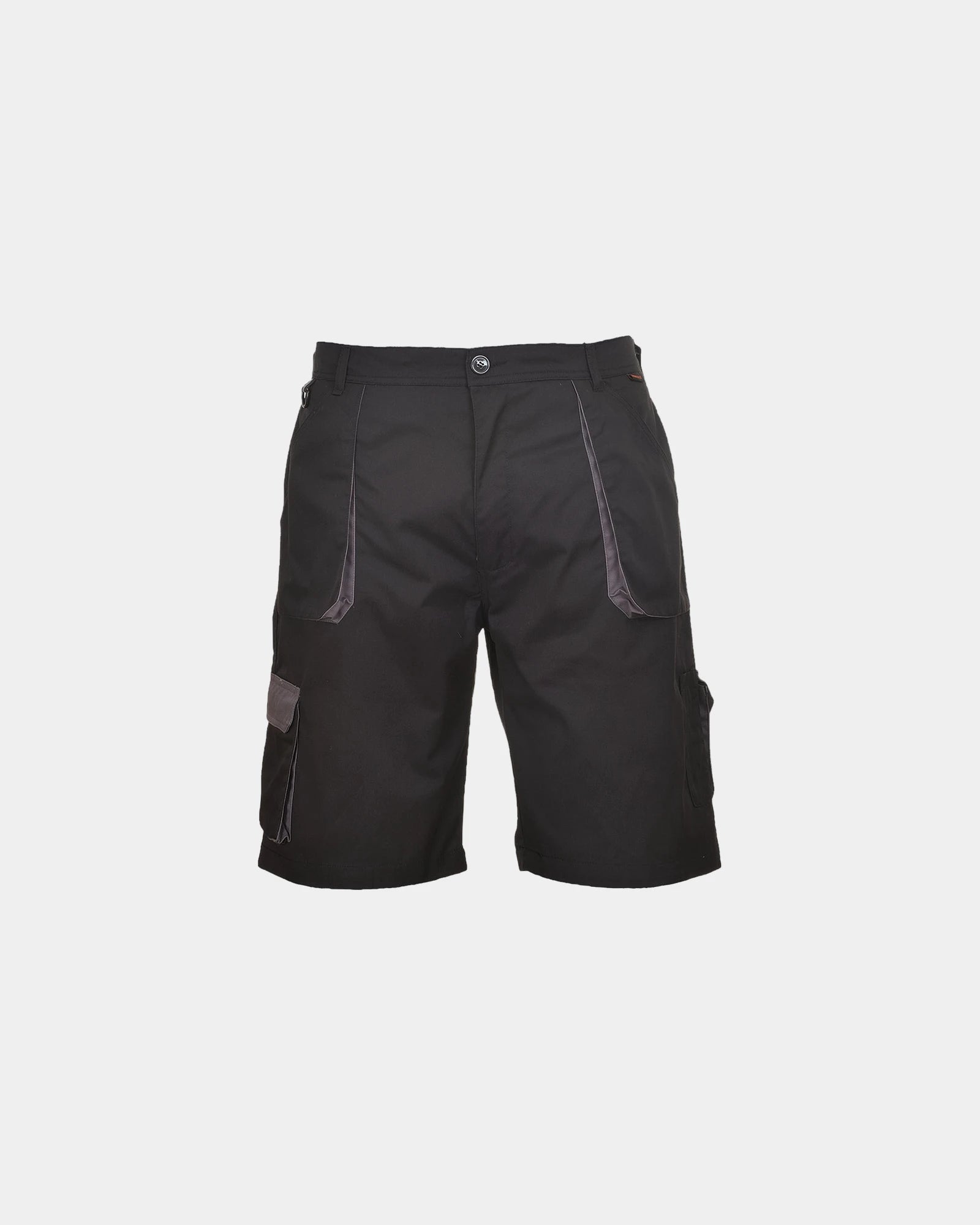 Bermuda Portwest zum Personalisieren - Schwarz-Himmelblau