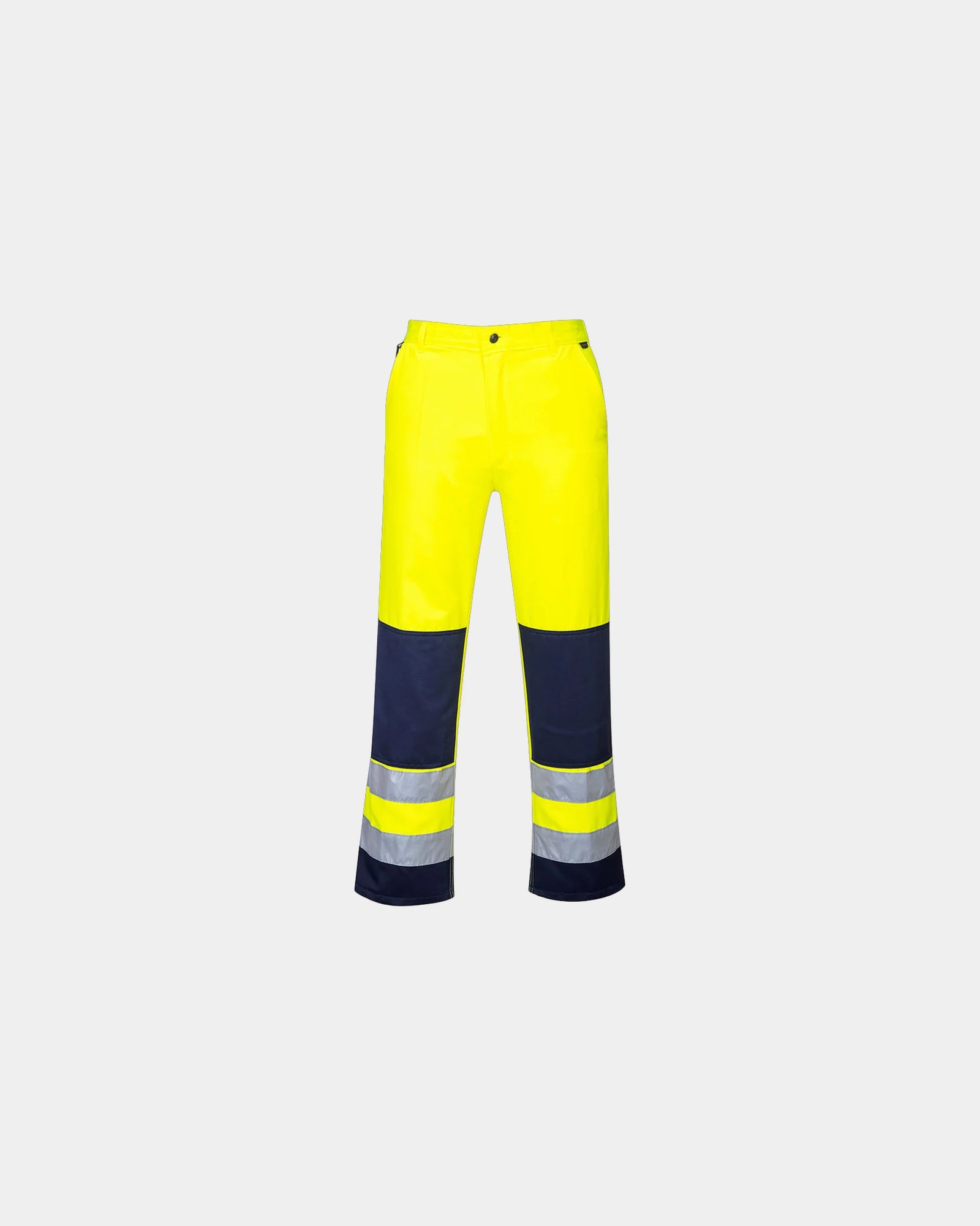 Pantalon Hi-Vis Seville zum Personalisieren - Gelb-Marineblau