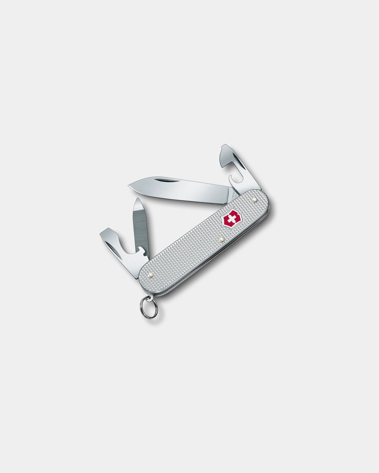 Schweizer Taschenmesser Alox Victorinox Cadet zum Personalisieren - Silber