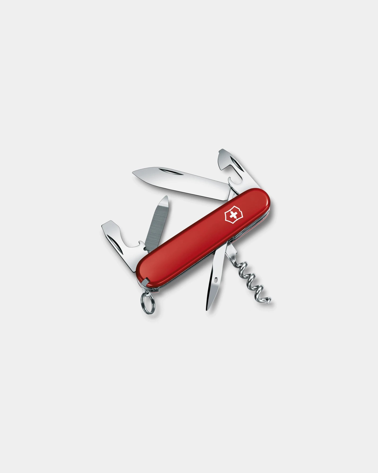 Schweizer Taschenmesser Victorinox Sportsman zum Personalisieren - Rot