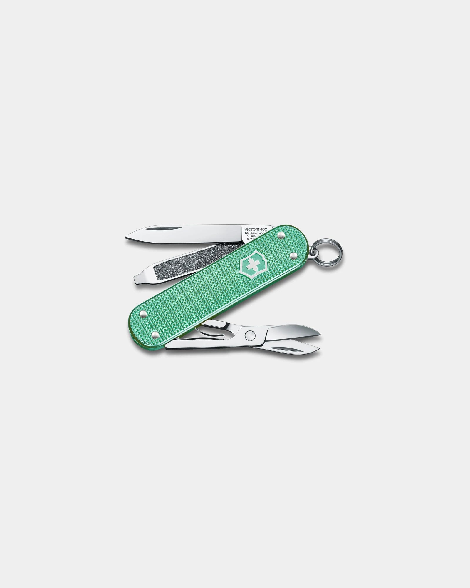 Schweizer Taschenmesser Victorinox Classic SD Alox zum Personalisieren - Minzige Minze