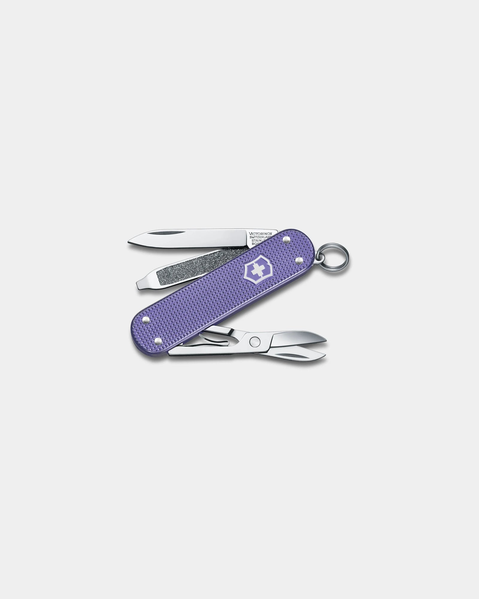 Schweizer Taschenmesser Victorinox Classic SD Alox zum Personalisieren - Elektrisches Lavendel