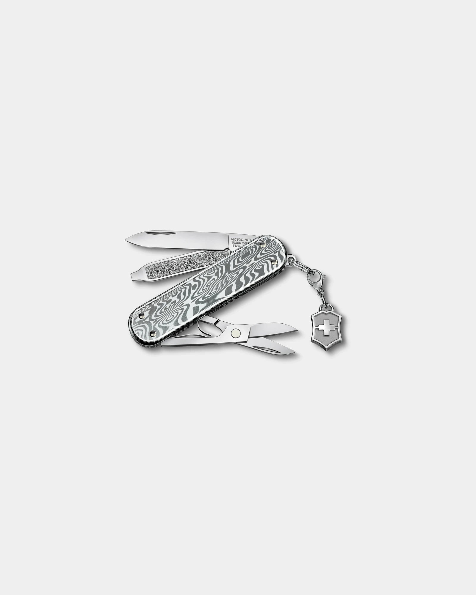 Schweizer Taschenmesser Damast Victorinox Classic SD zum Personalisieren - Damast