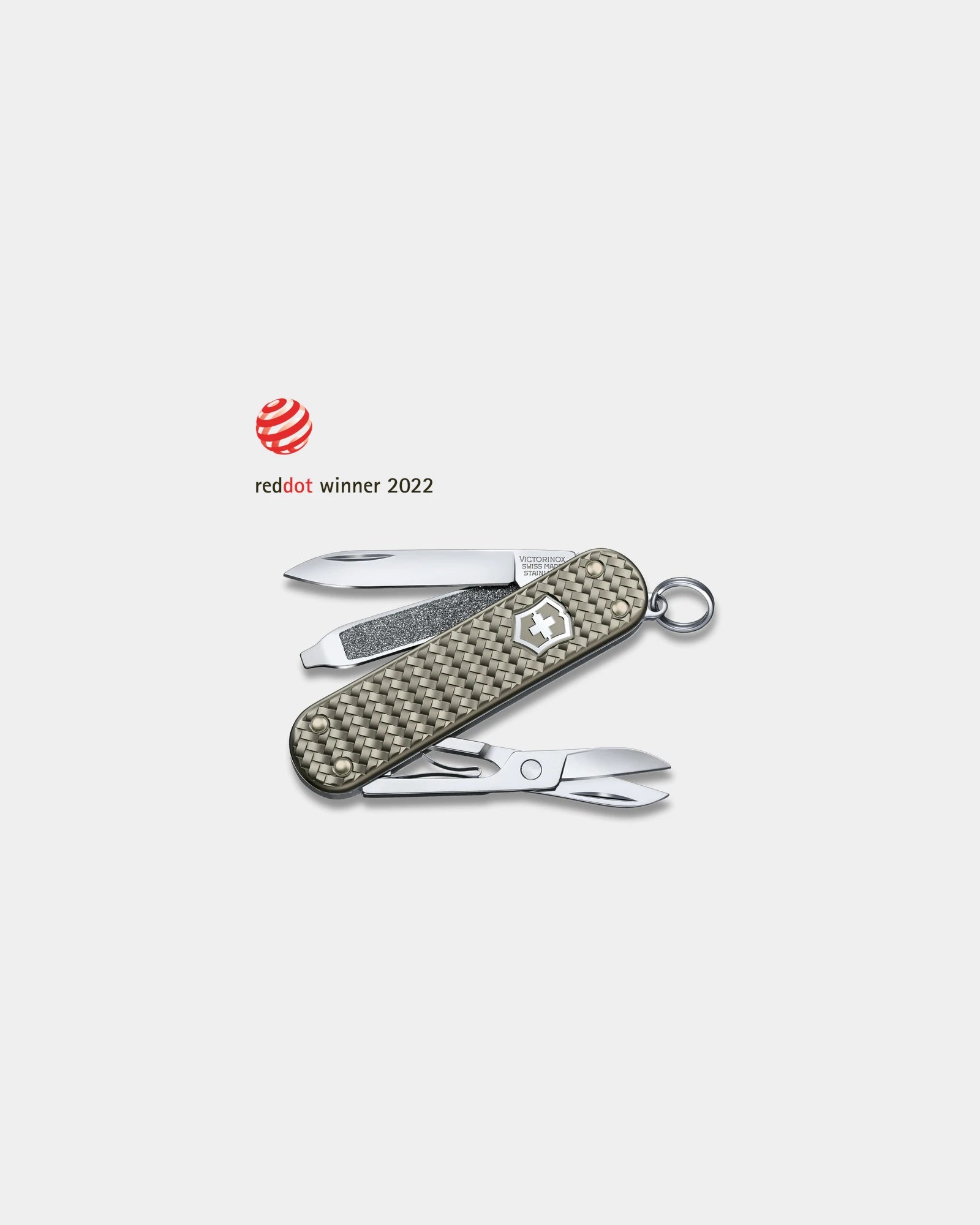 Schweizer Taschenmesser Victorinox Classic SD Alox zum Personalisieren - Unendliches Grau