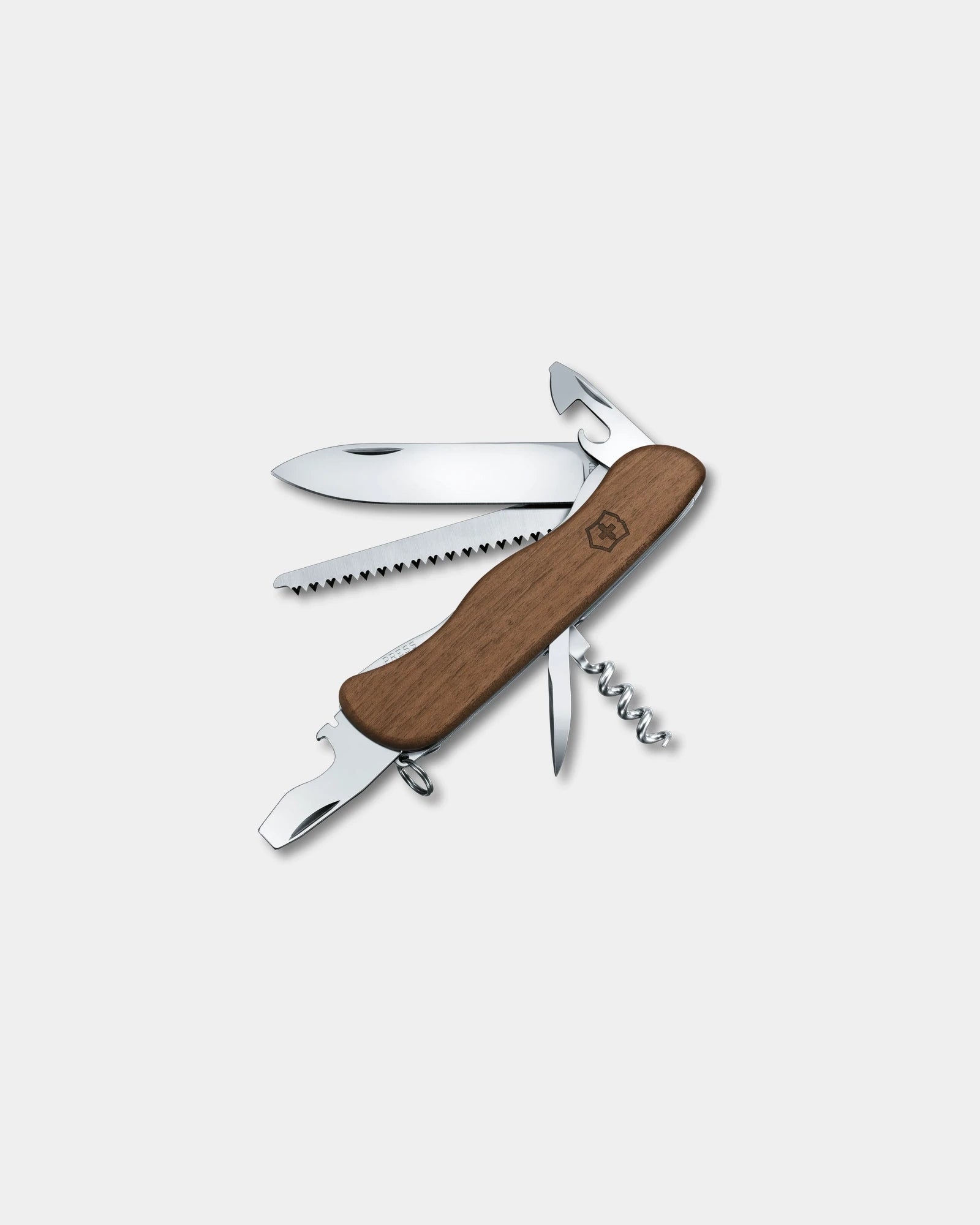 Schweizer Taschenmesser Victorinox Forester Wood zum Personalisieren - Nussbaum