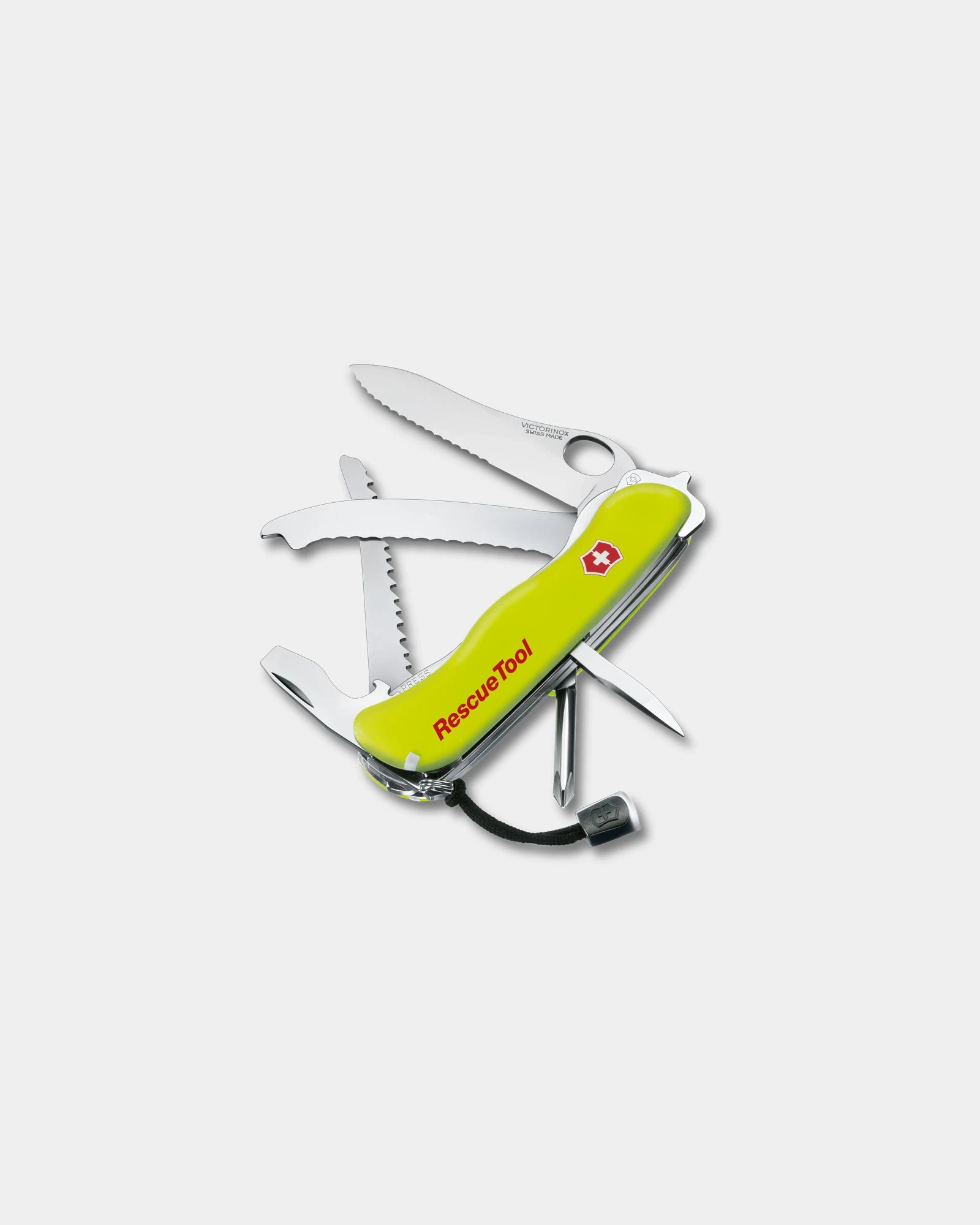 Rettungsmesser Victorinox Rescue Tool MW zum Personalisieren - Gelb fluoreszierend