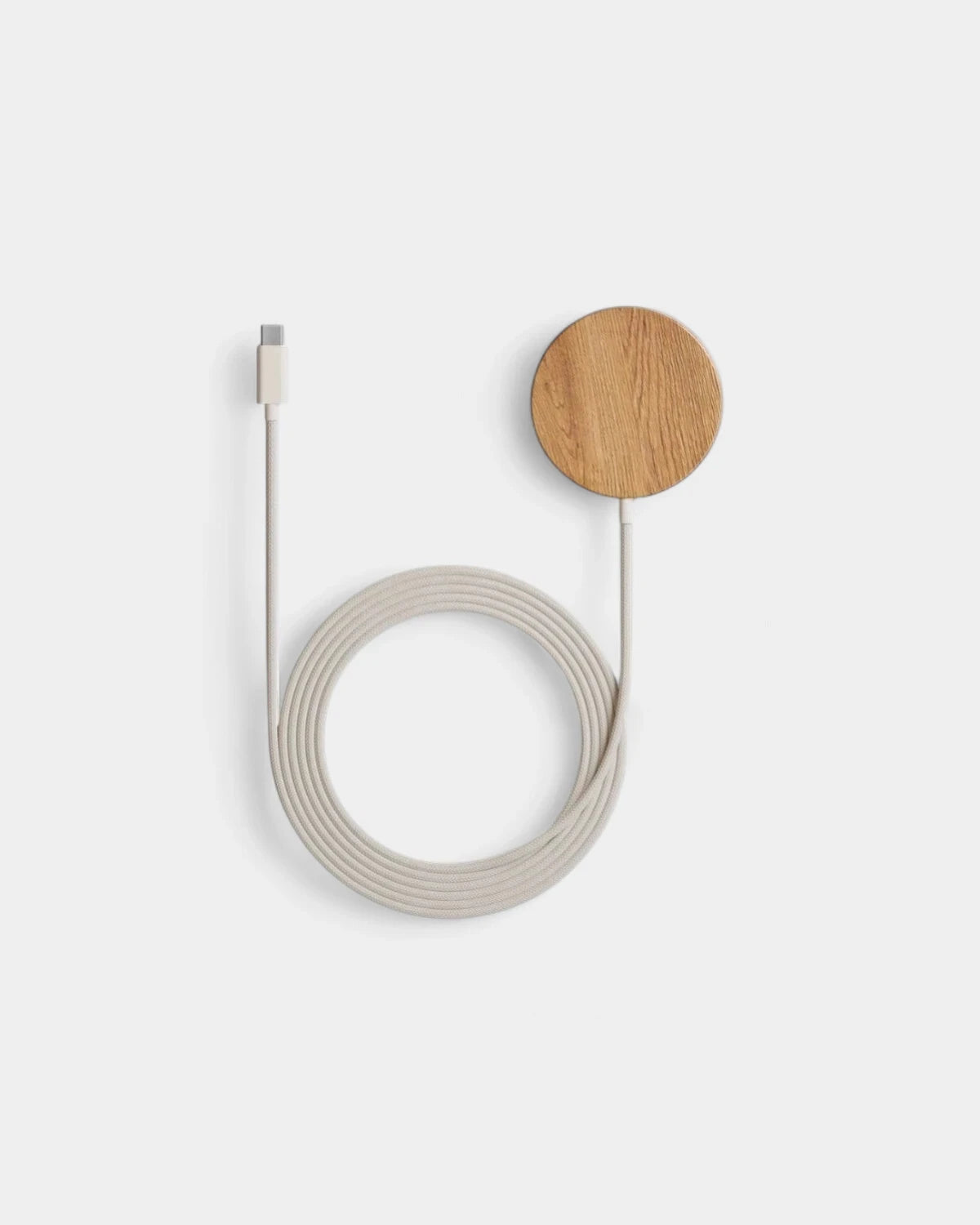 Personalisierbares Magsafe Induktionsladegerät aus Holz - 6