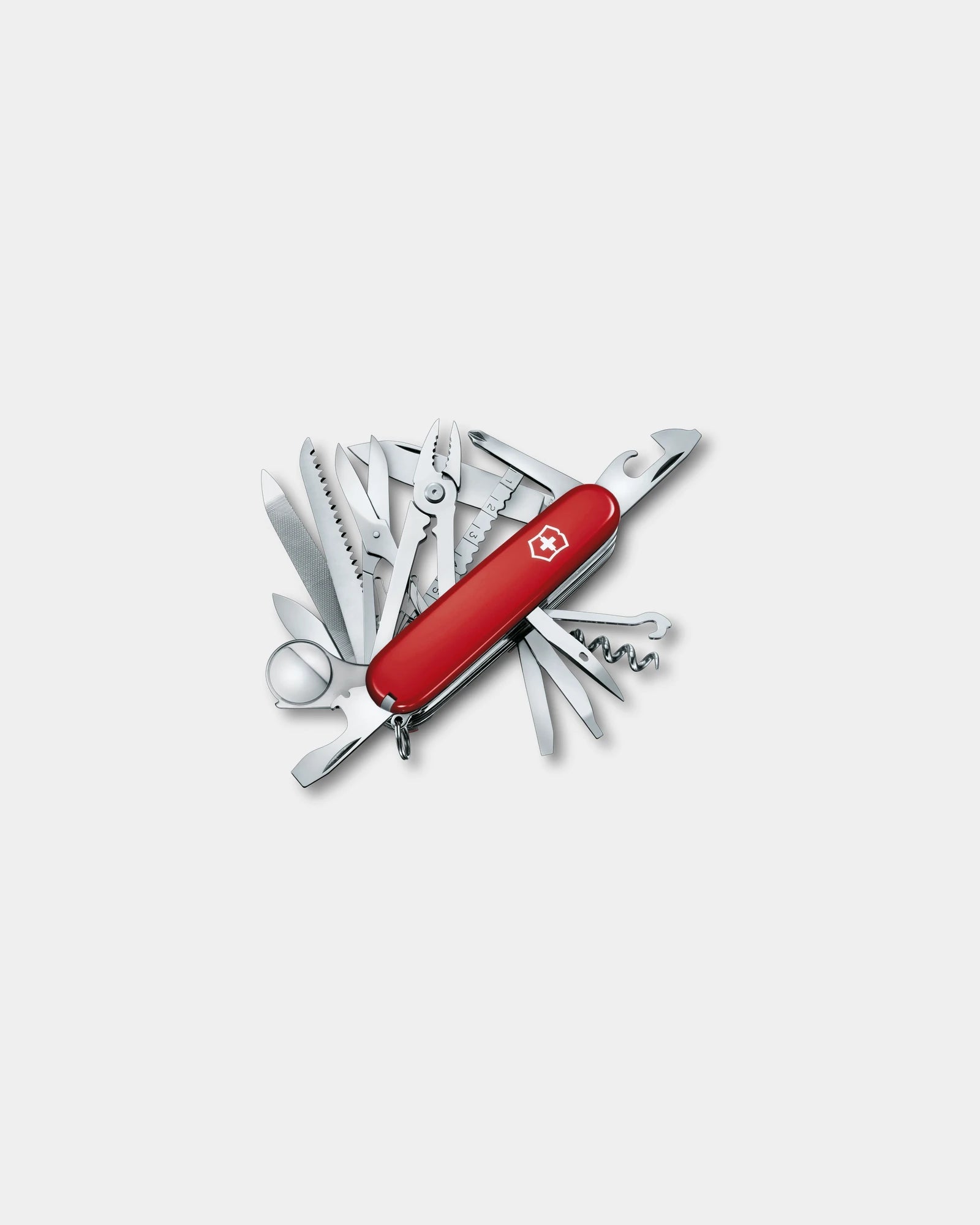 Schweizer Taschenmesser Victorinox Swiss Champ zum Personalisieren - Rot