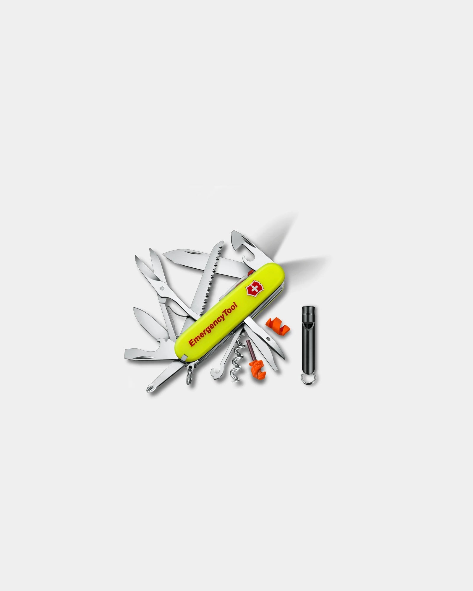 Multifunktionswerkzeug Victorinox Huntsman Lite zum Personalisieren - Gelb fluoreszierend
